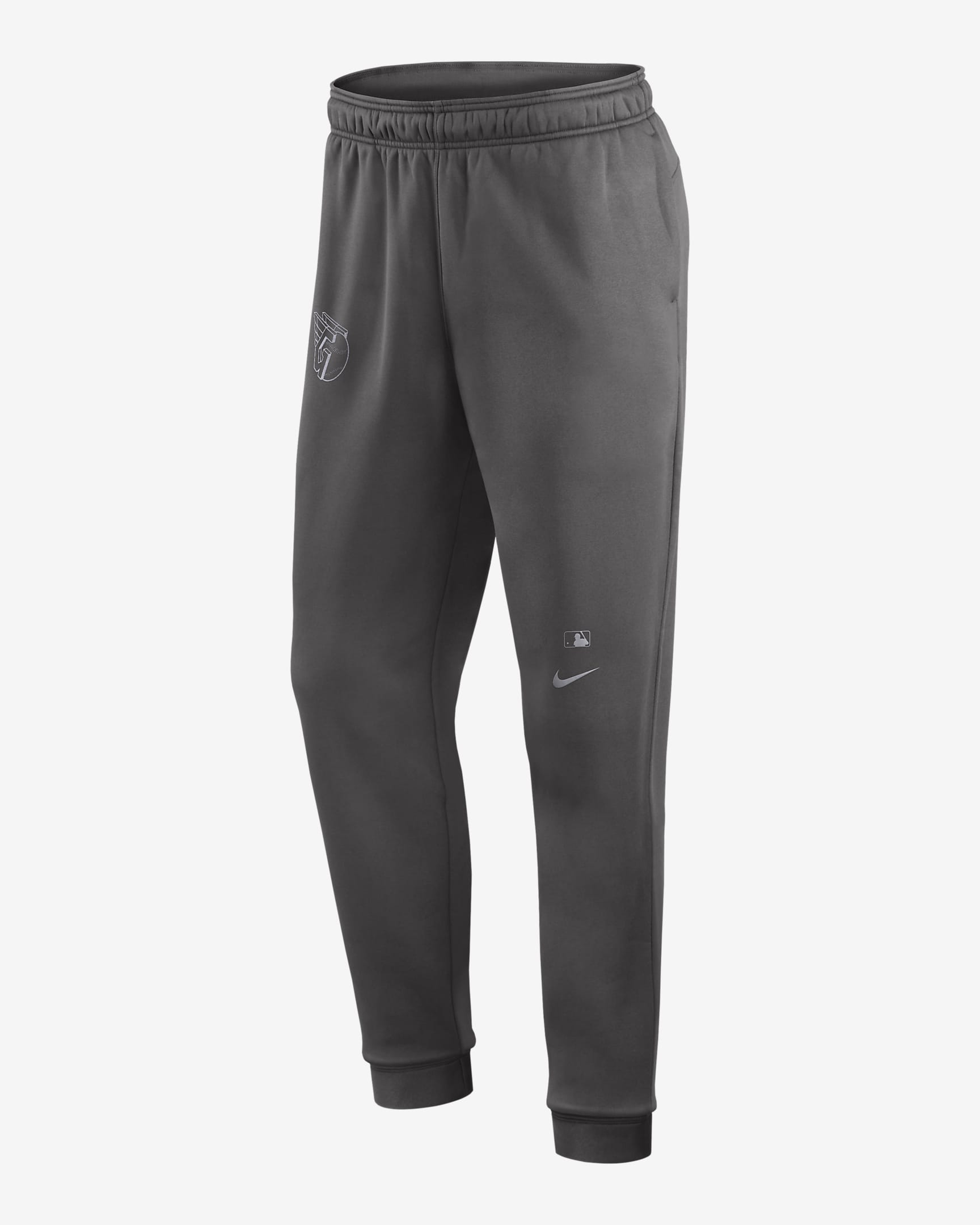 Cleveland Guardians Travel Player Men's Nike Dri-FIT MLB Pants - Grey