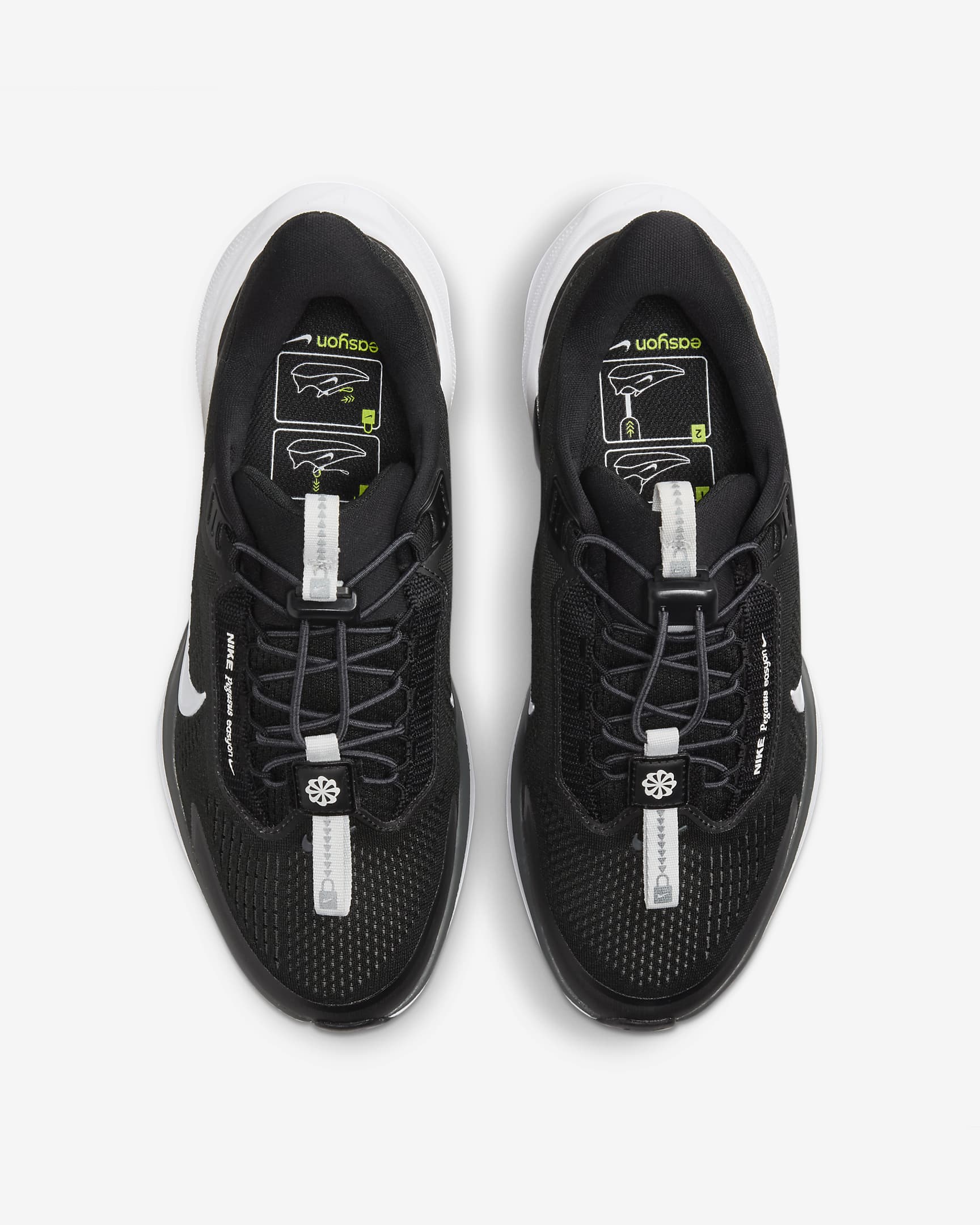 Sapatilhas de running para estrada Nike Pegasus Easy-On para mulher - Preto/Anthracite/Photon Dust/Branco