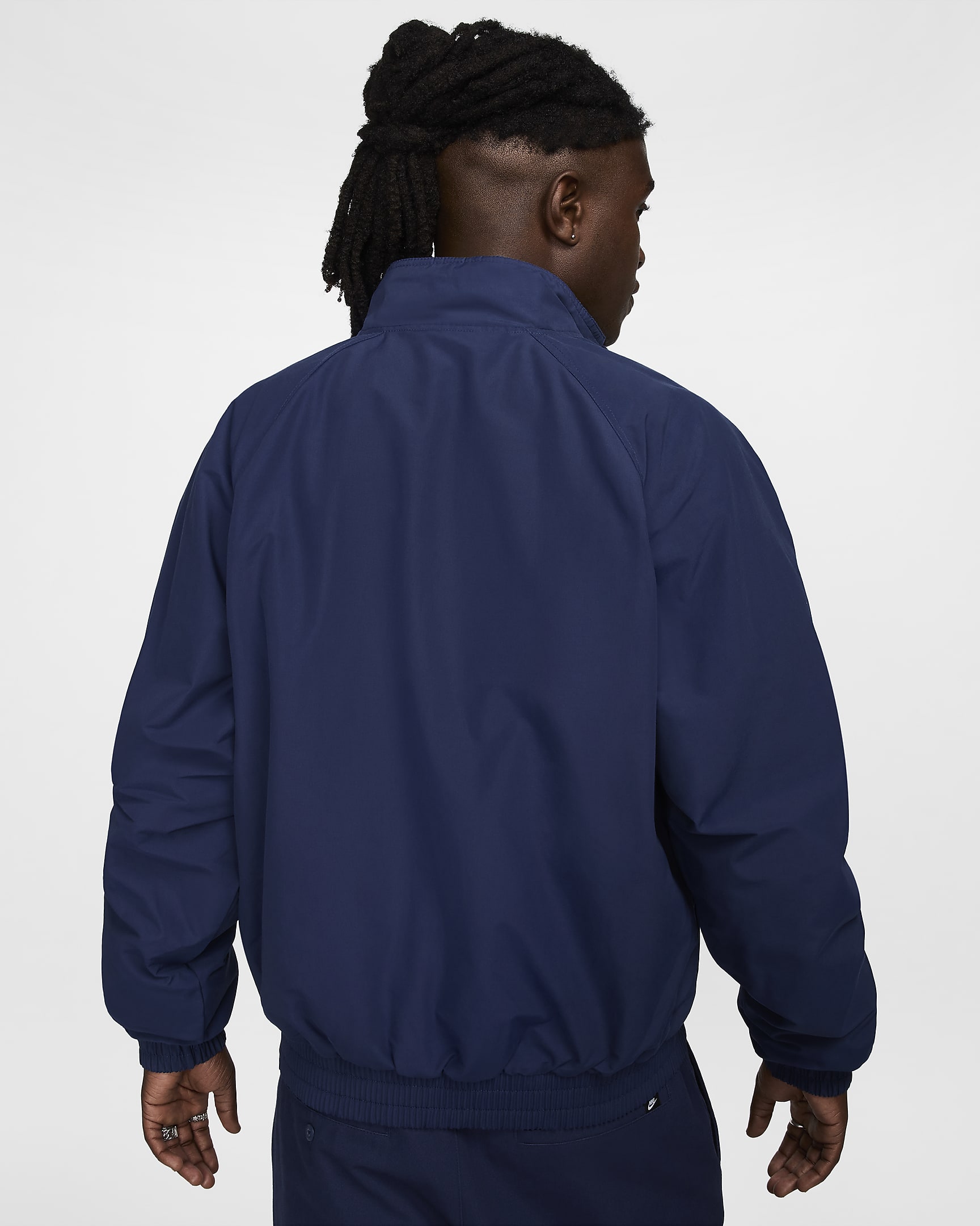 Nike Club Futura Men's Jacket - Midnight Navy/White