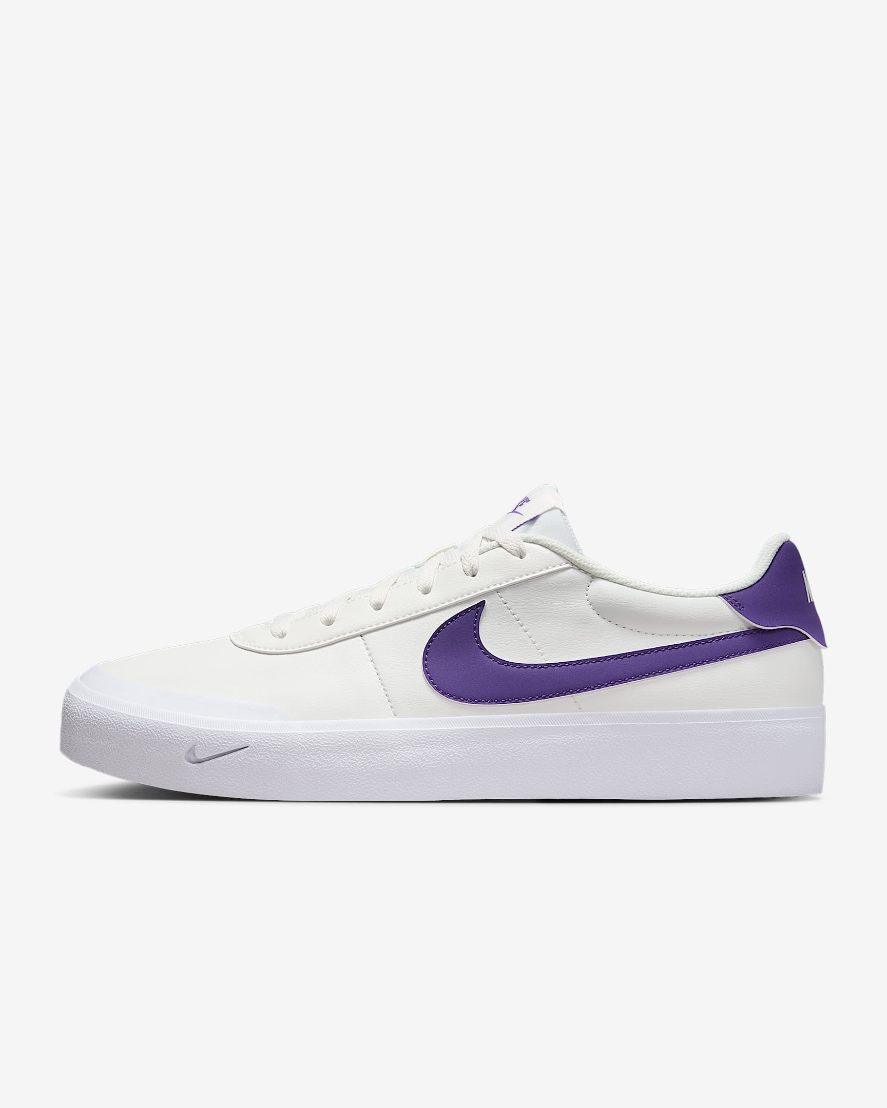 Nike Court Shot Men's Shoes - Summit White/White/Court Purple