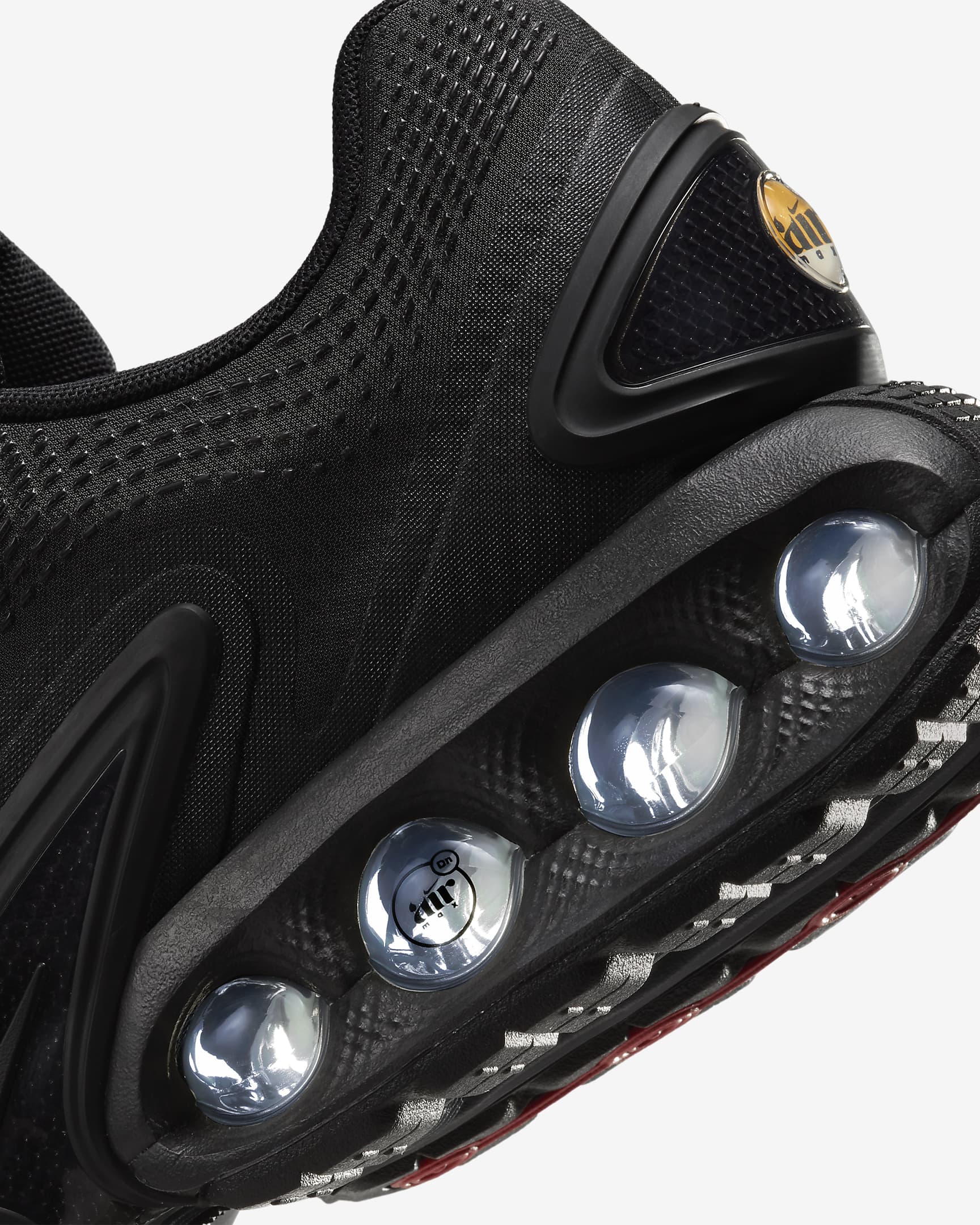 Nike Air Max Dn Shoes - Black/Black/Metallic Dark Grey/Black