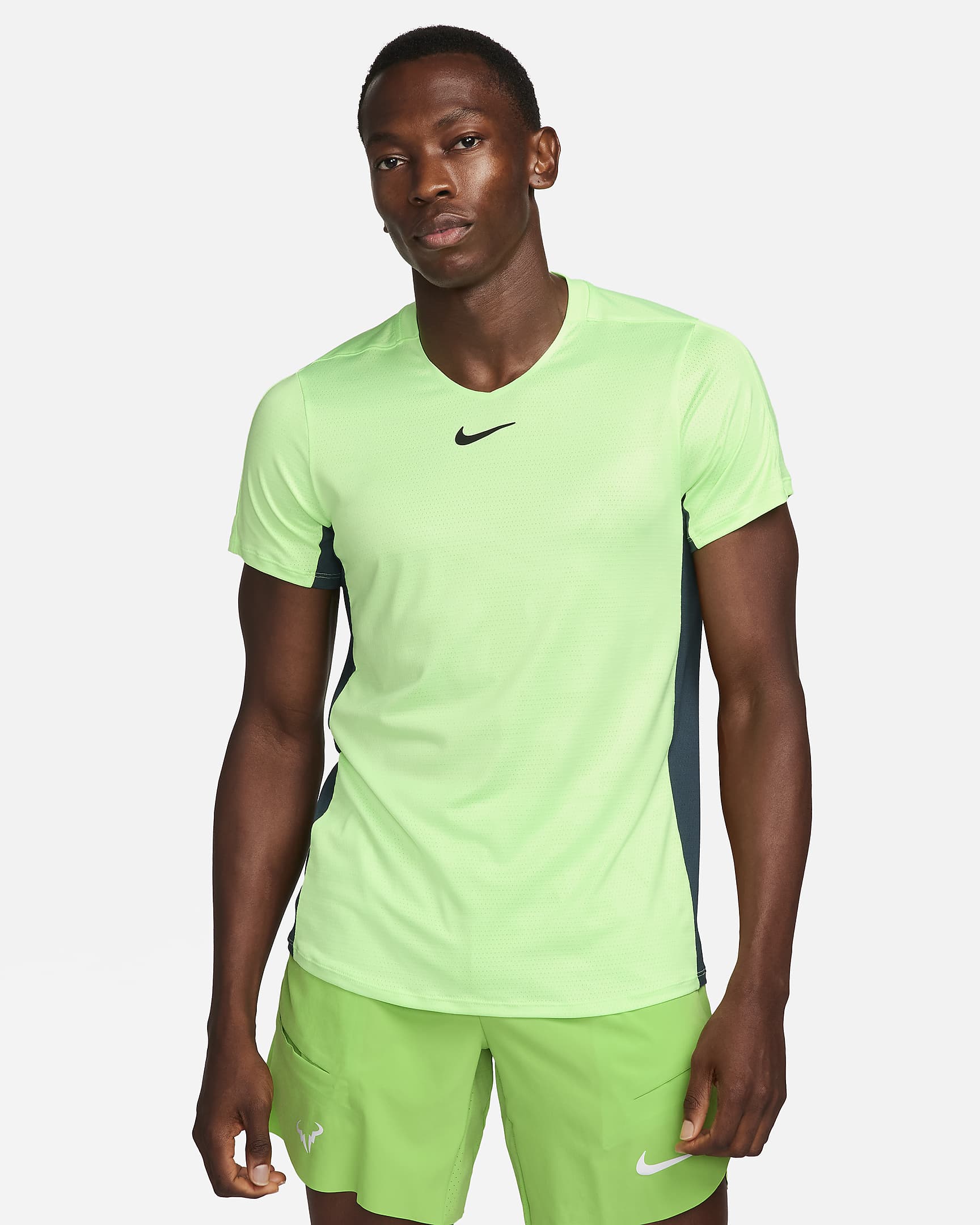 NikeCourt Dri FIT Advantage Men #39 s Tennis Top Nike LU