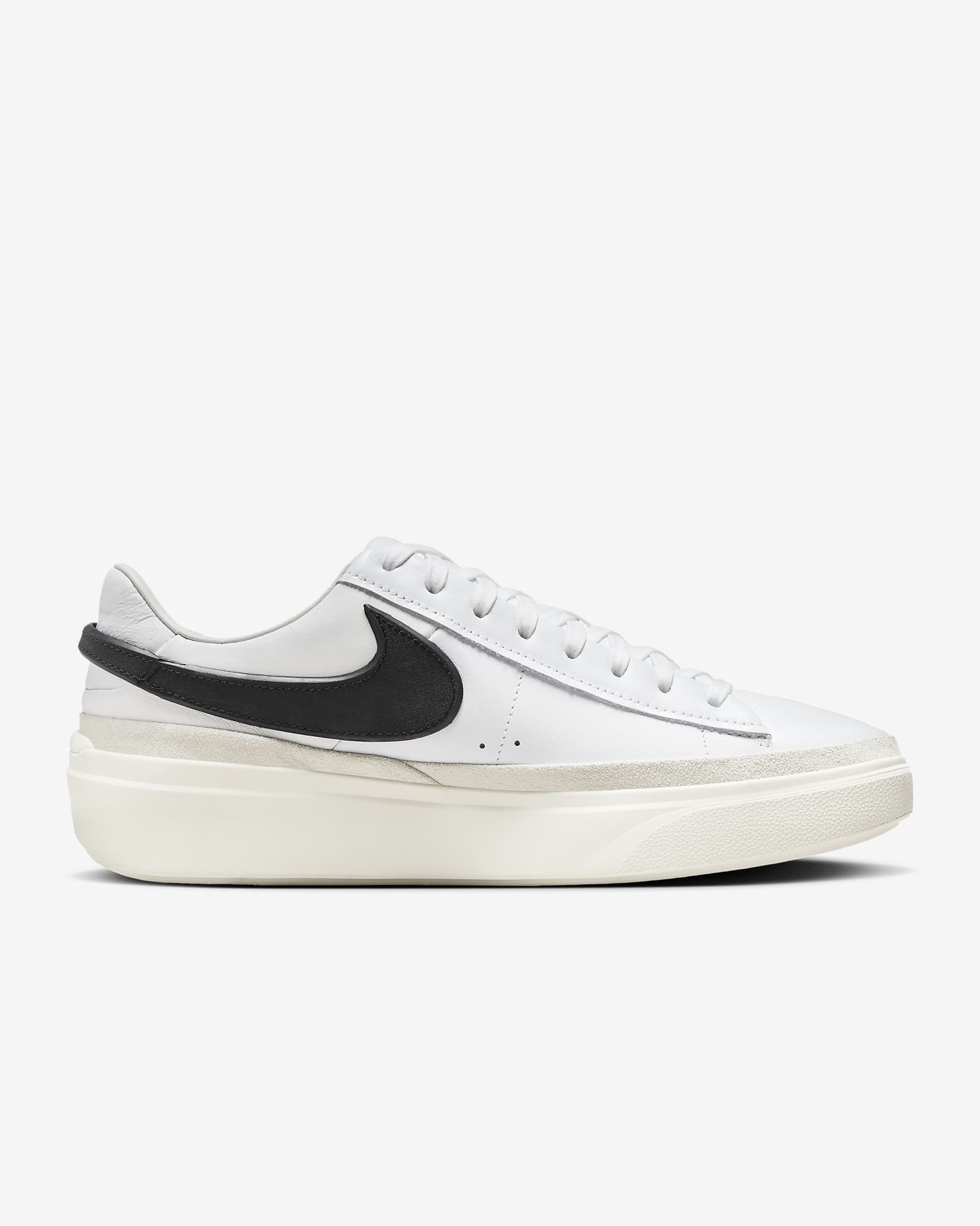 รองเท้าผู้ชาย Nike Blazer Phantom Low - Summit White/ขาว/Sail/ดำ