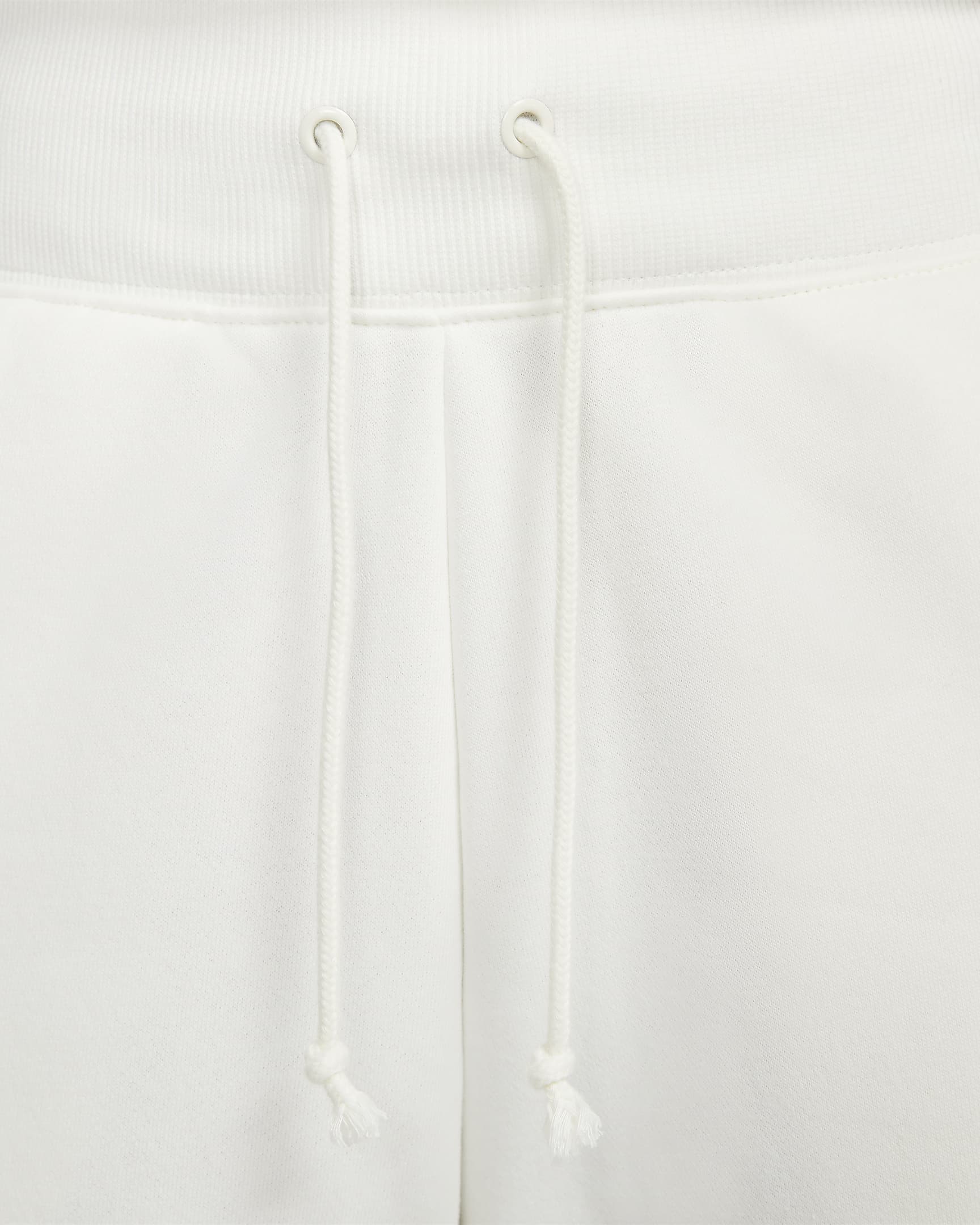 Nike Sportswear Phoenix Fleece sweatpants med høyt liv og vide ben til dame - Sail/Svart