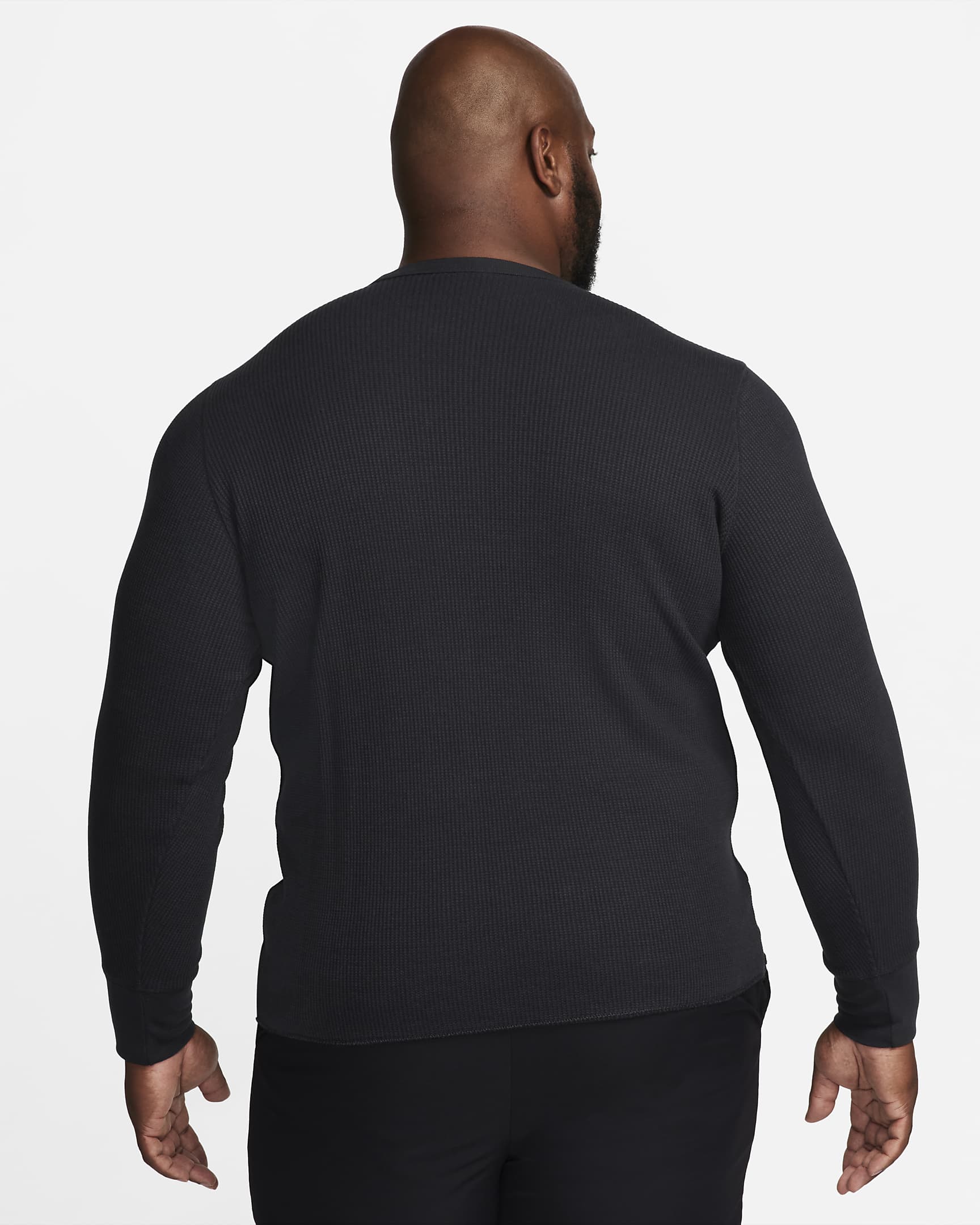 Nike Life Men's Long-sleeve Heavyweight Waffle Top. Nike CA