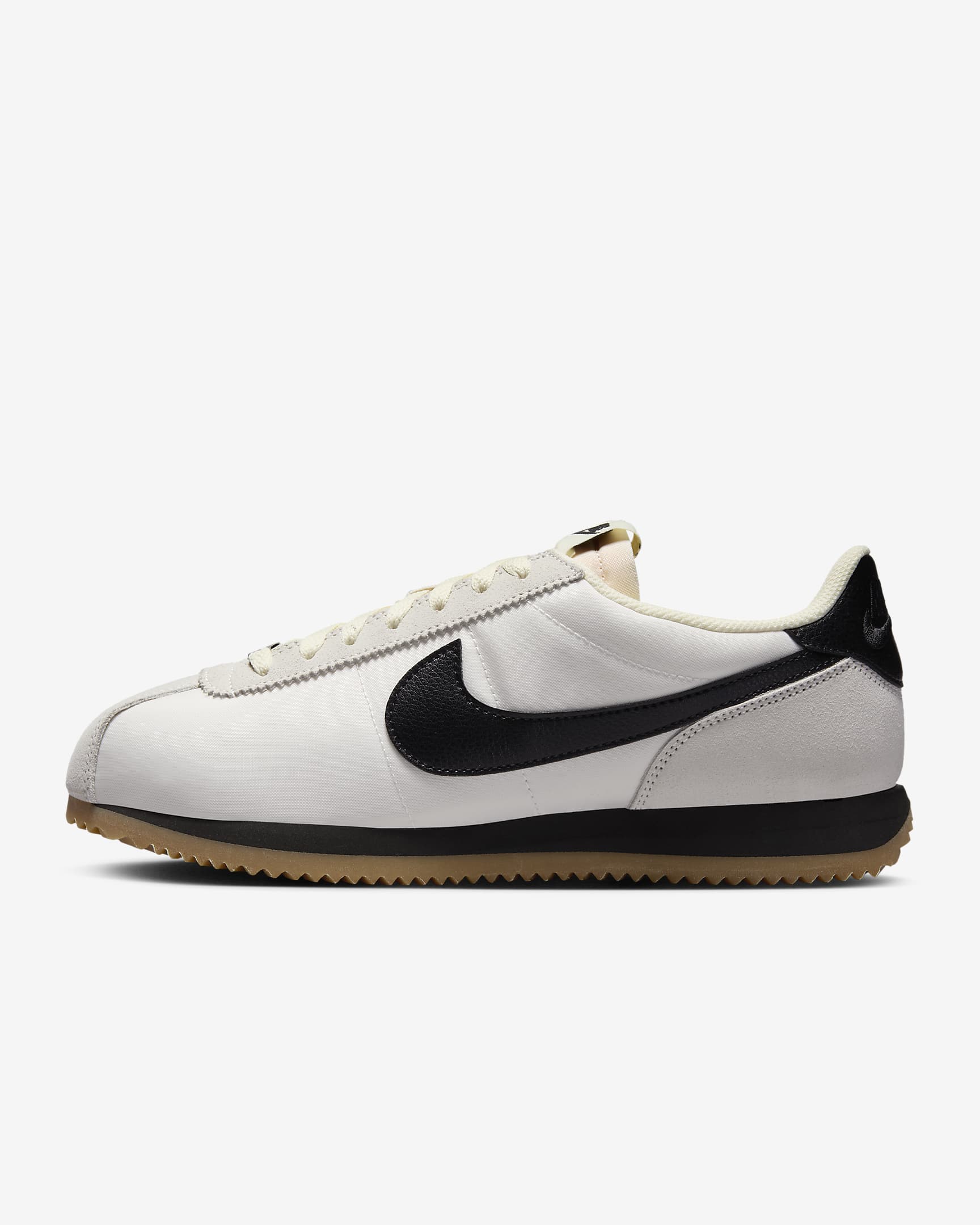 Chaussure Nike Cortez Textile pour femme - Phantom/Coconut Milk/Gum Light Brown/Noir