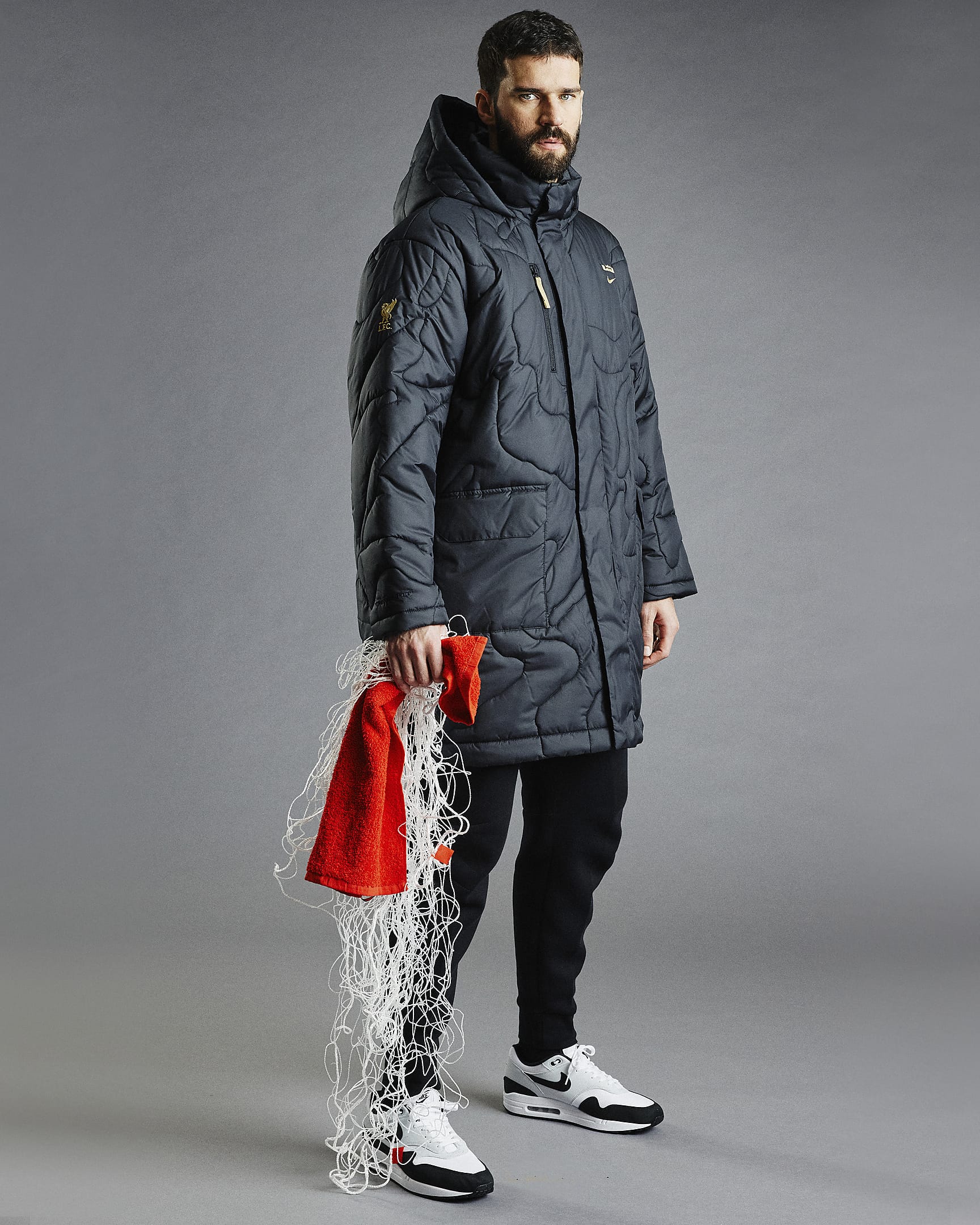 LeBron x Liverpool FC Men's Nike ThermaFIT ADV Repel Soccer Jacket