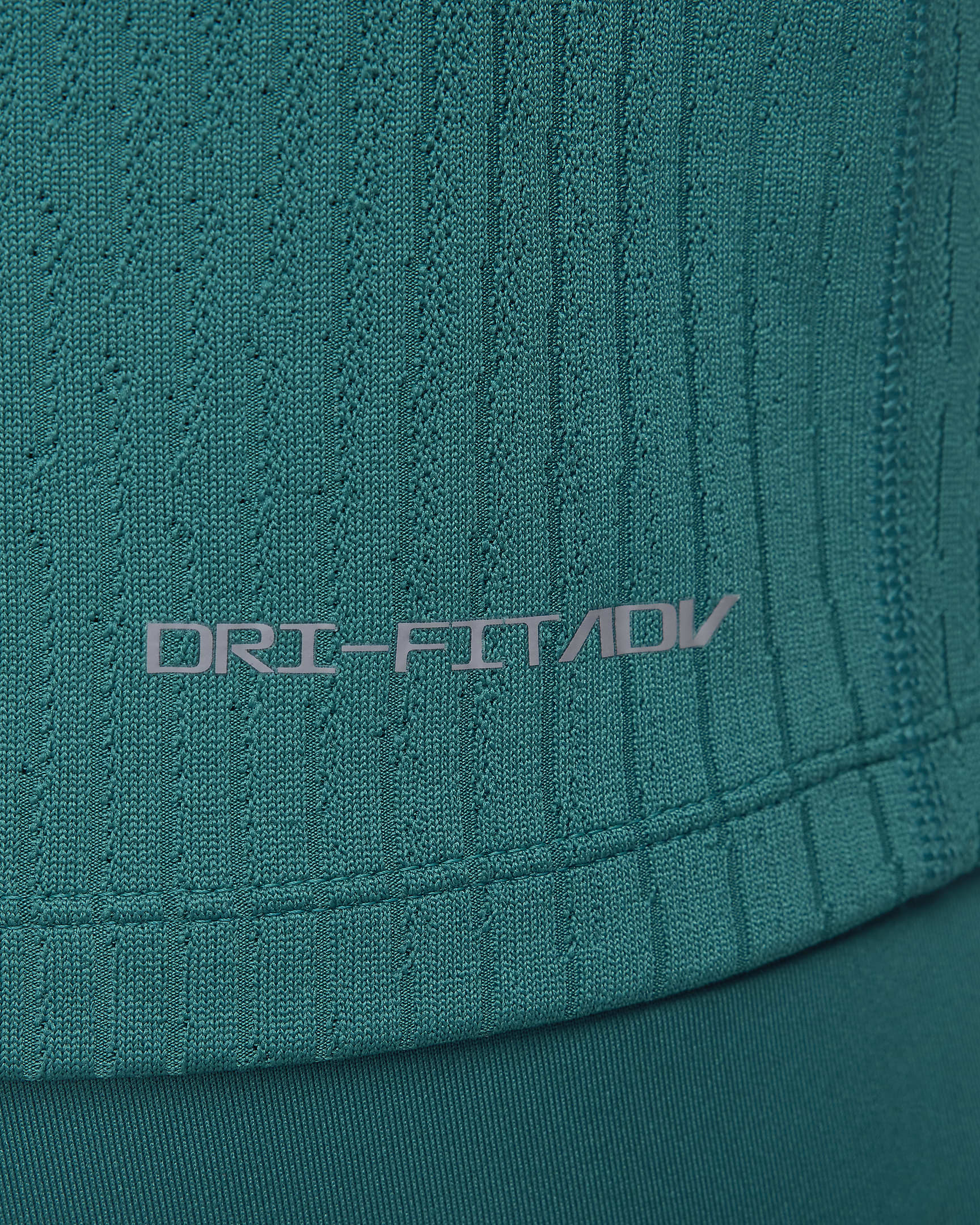 Portugália Strike Elite Nike Dri-FIT ADV kötött, férfi edzőfelső futballhoz - Geode Teal/Kinetic Green/Sail