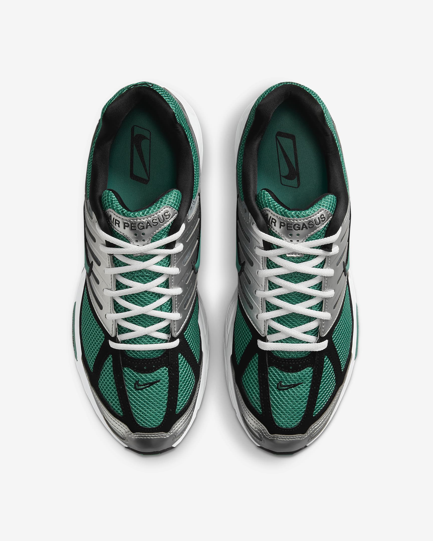 Nike Air Pegasus 2005 Men's Shoes - Metallic Silver/Black/White/Bicoastal
