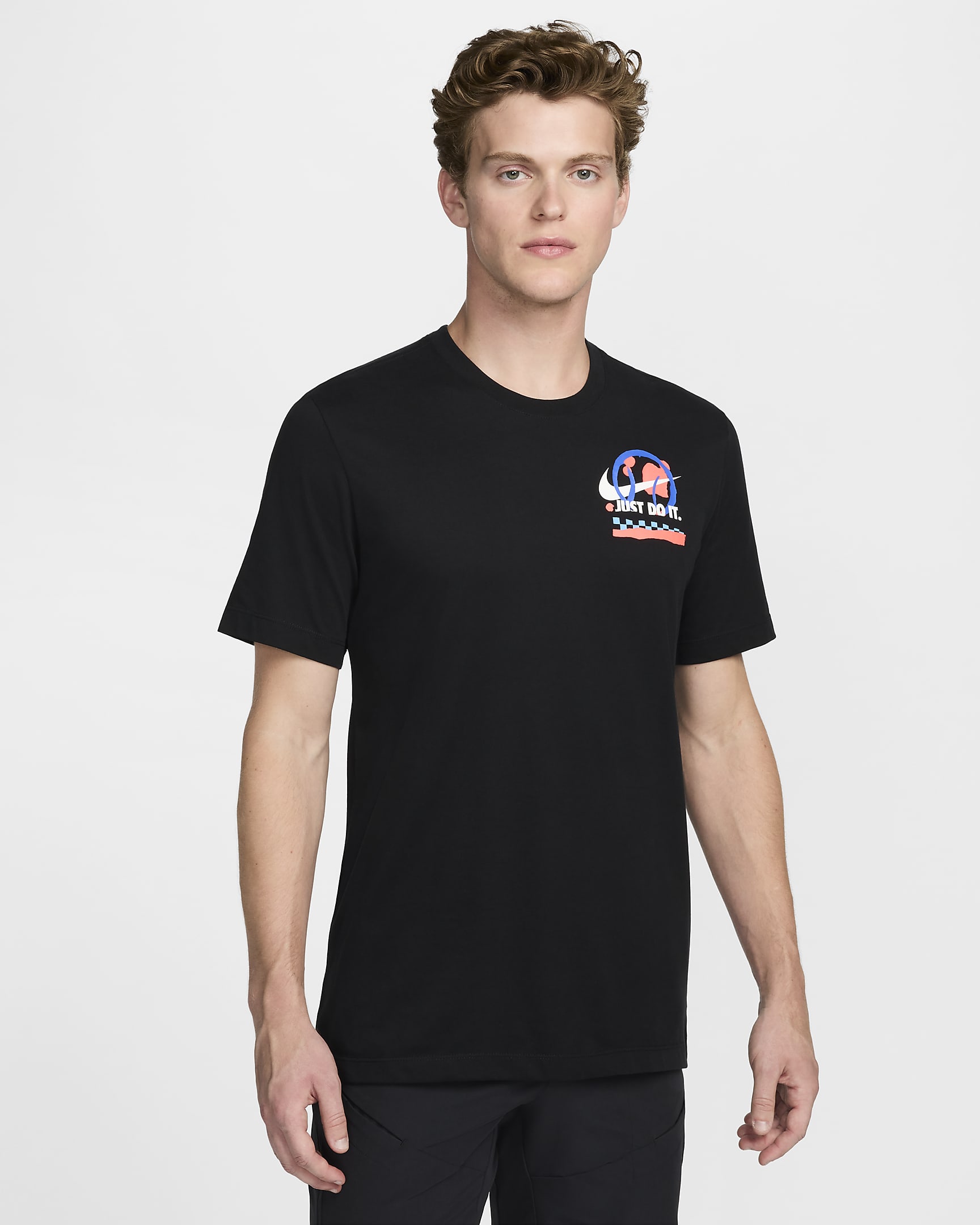 NikeCourt Dri-FIT Tennis T-Shirt für Herren - Schwarz