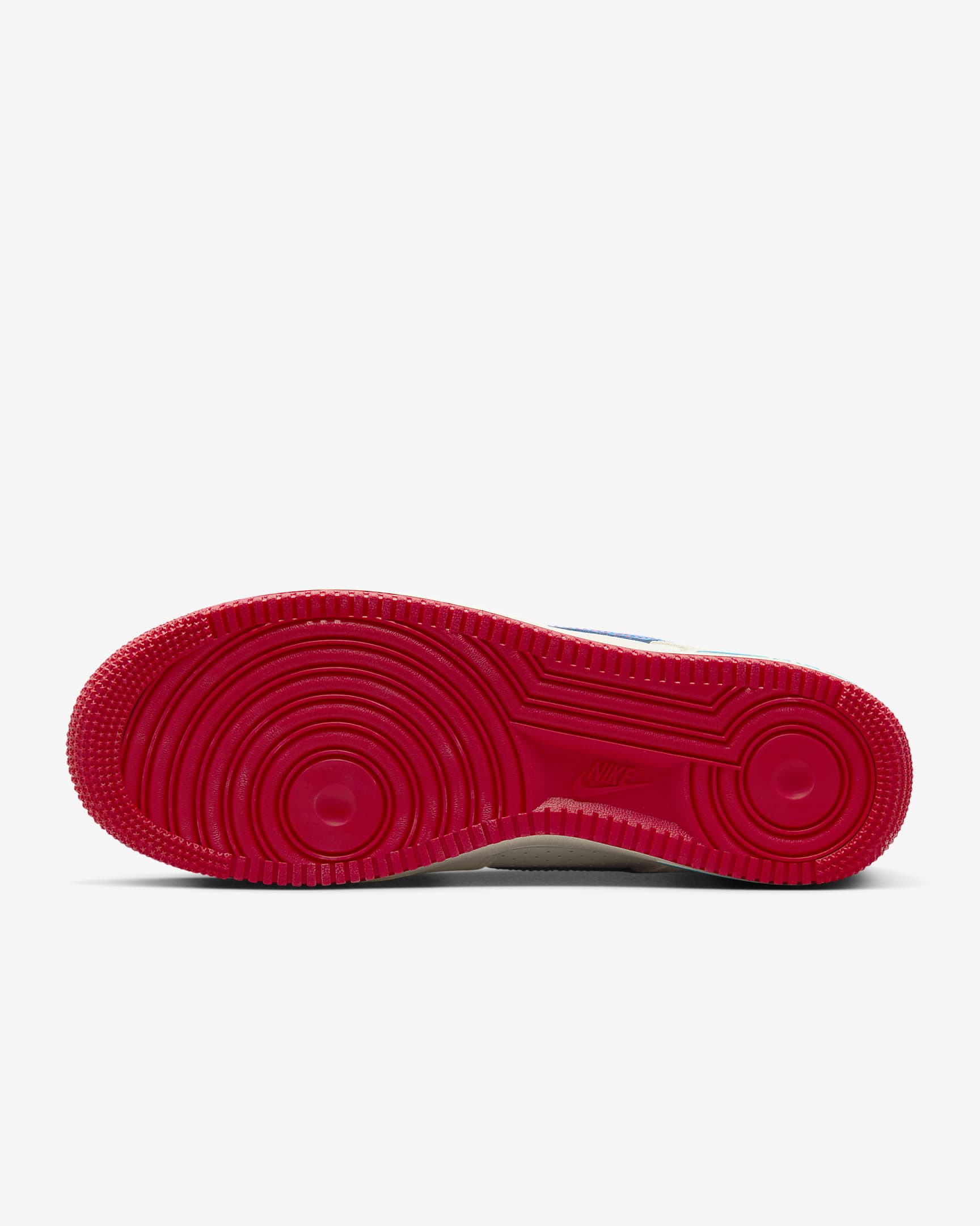 Nike Air Force 1 '07 LV8 Men's Shoes - Coconut Milk/Sail/University Red/Photo Blue
