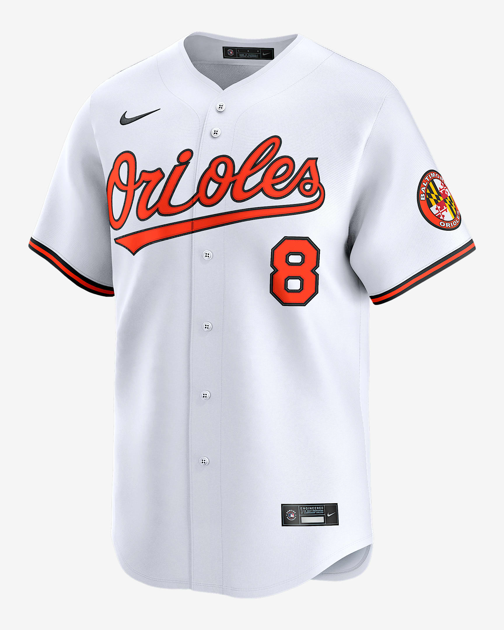 Cal Ripken Jr. Baltimore Orioles Men's Nike Dri-FIT ADV MLB Limited Jersey - White