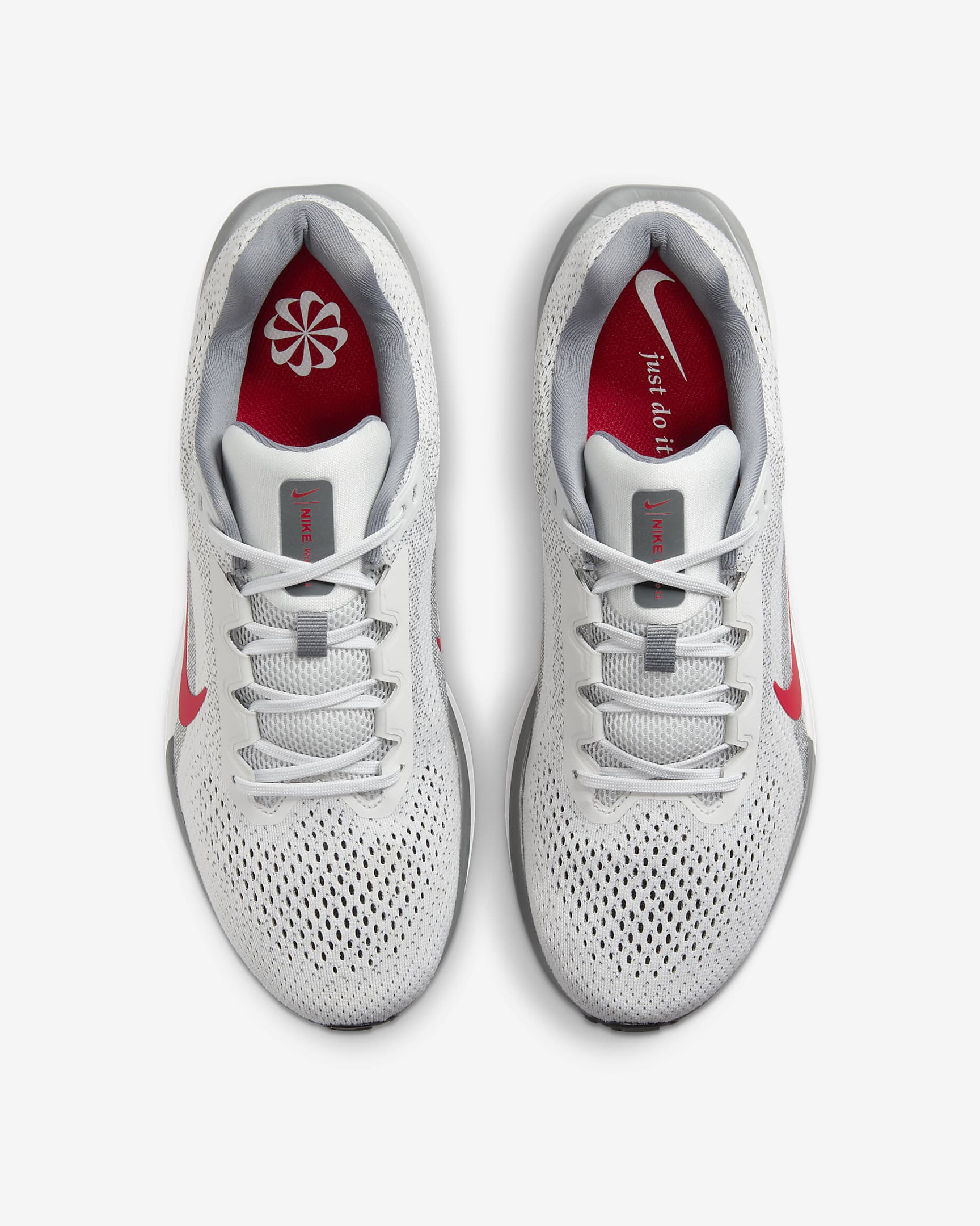 Tenis de correr en pavimento para hombre Nike Winflo 11 - Polvo fotón/Gris humo/Gris humo claro/Rojo pasión