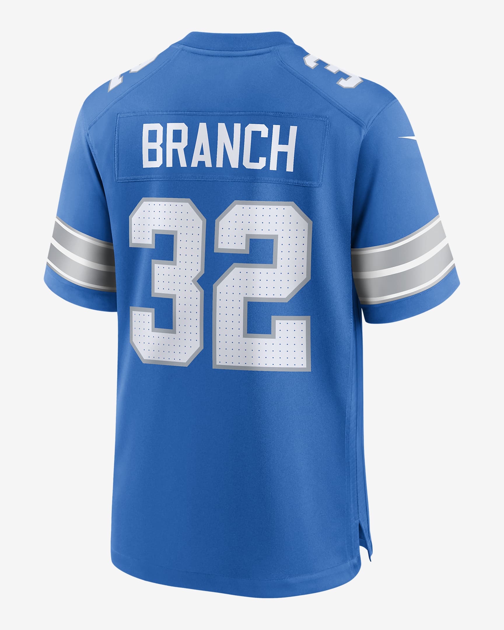 Brian Branch Detroit Lions Men's Nike NFL Game Football Jersey - Blue