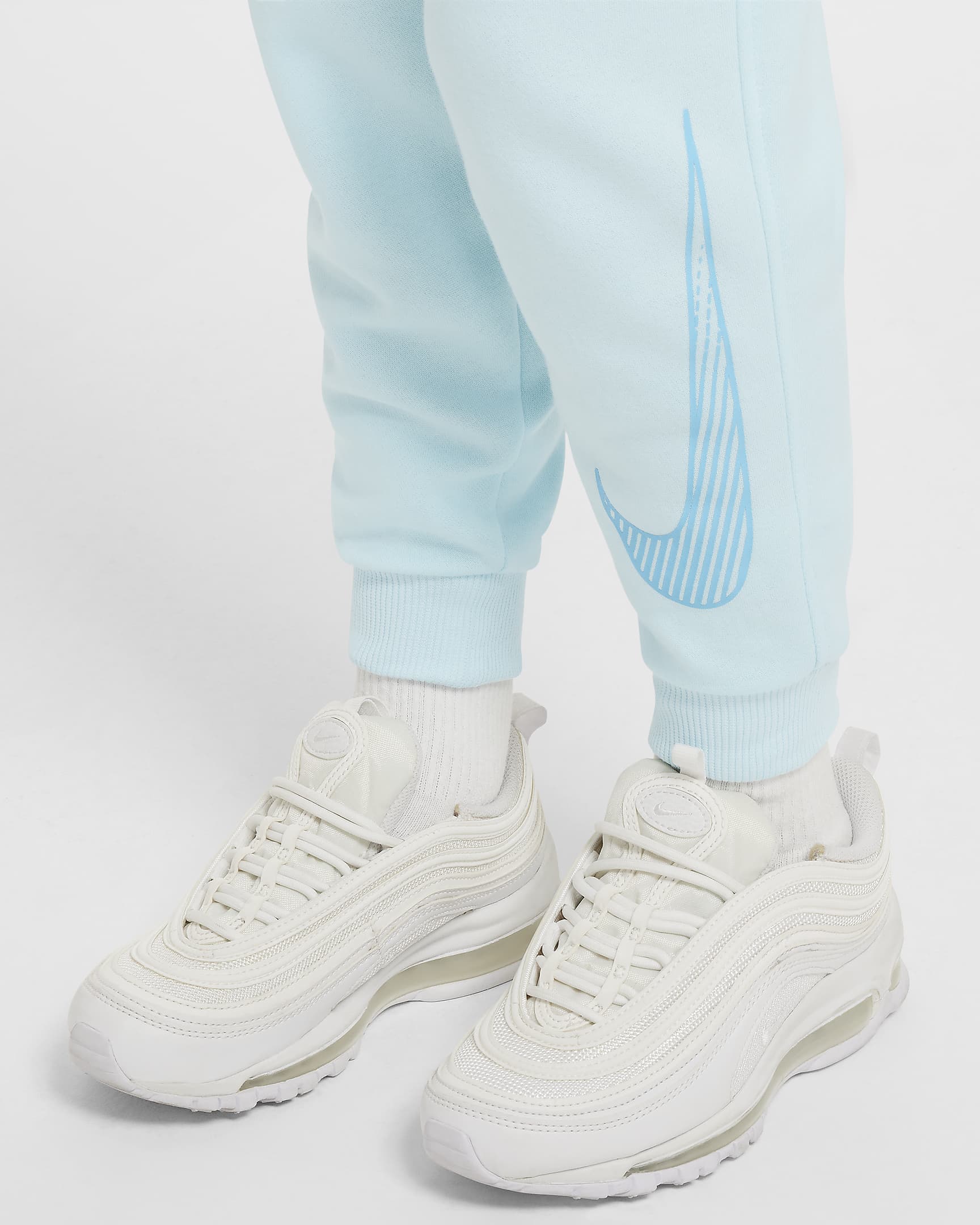 Kylian Mbappé Club Fleece Jogger - Niño/a - Glacier Blue