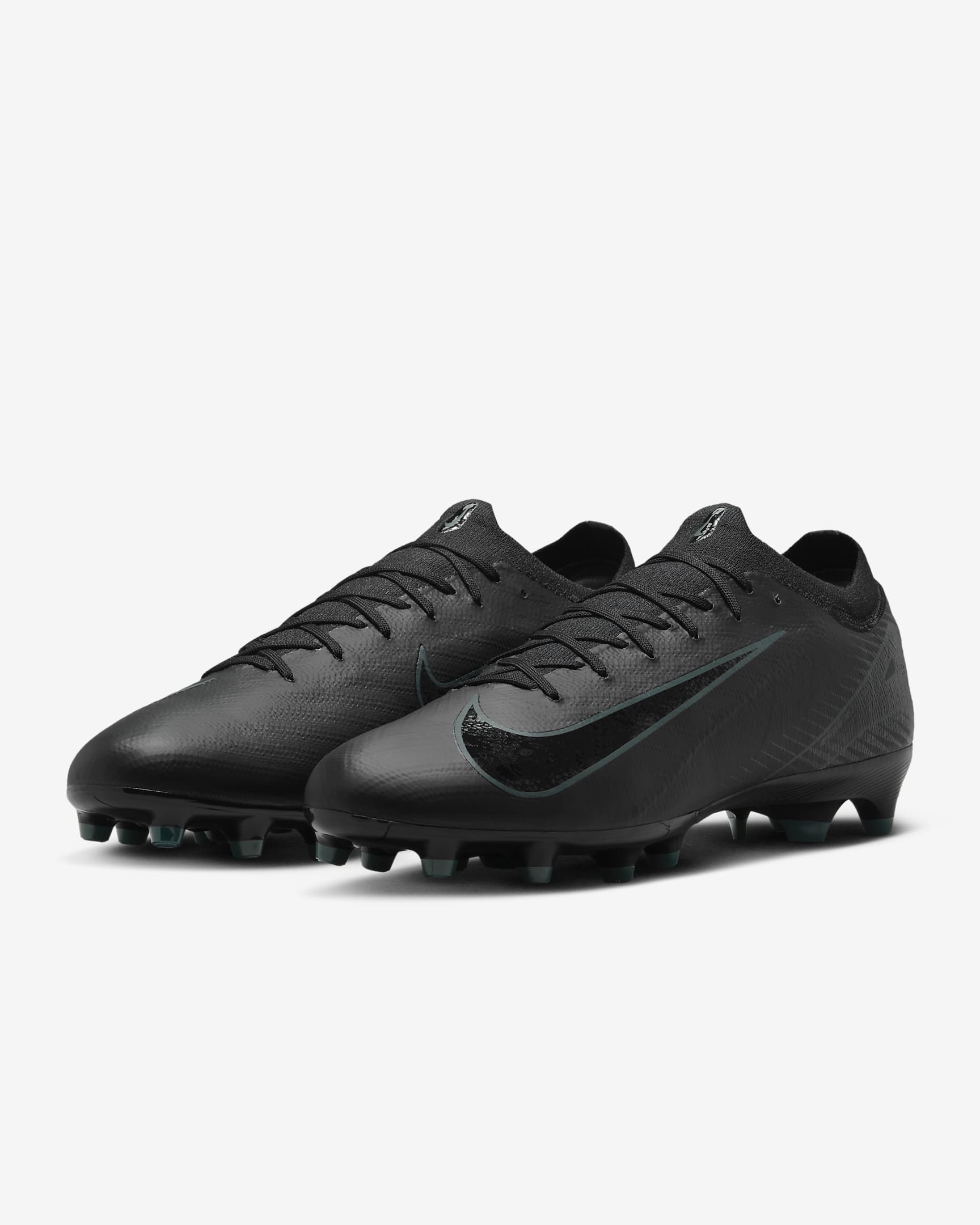 Chaussure de foot basse à crampons Nike Mercurial Vapor 16 Pro AG-Pro - Noir/Deep Jungle/Noir