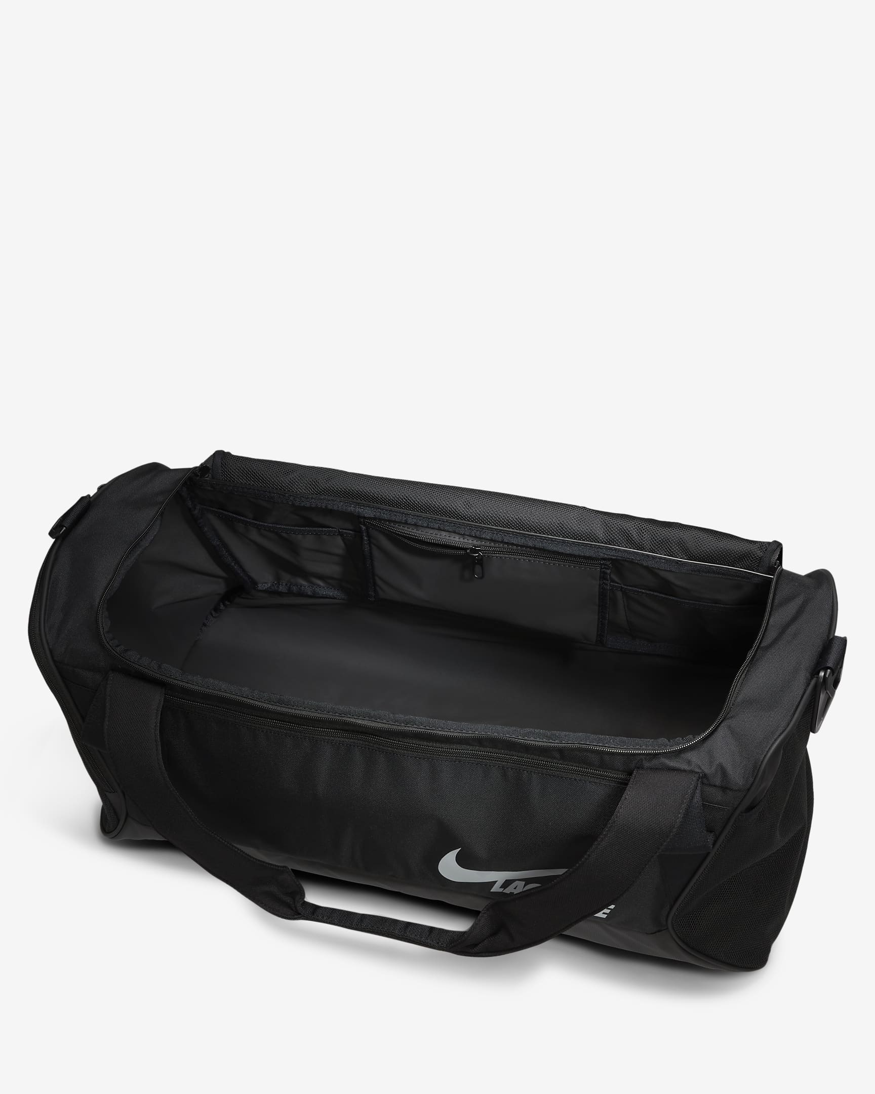 Maleta de entrenamiento de lacrosse Nike Dodge (60 L) - Negro