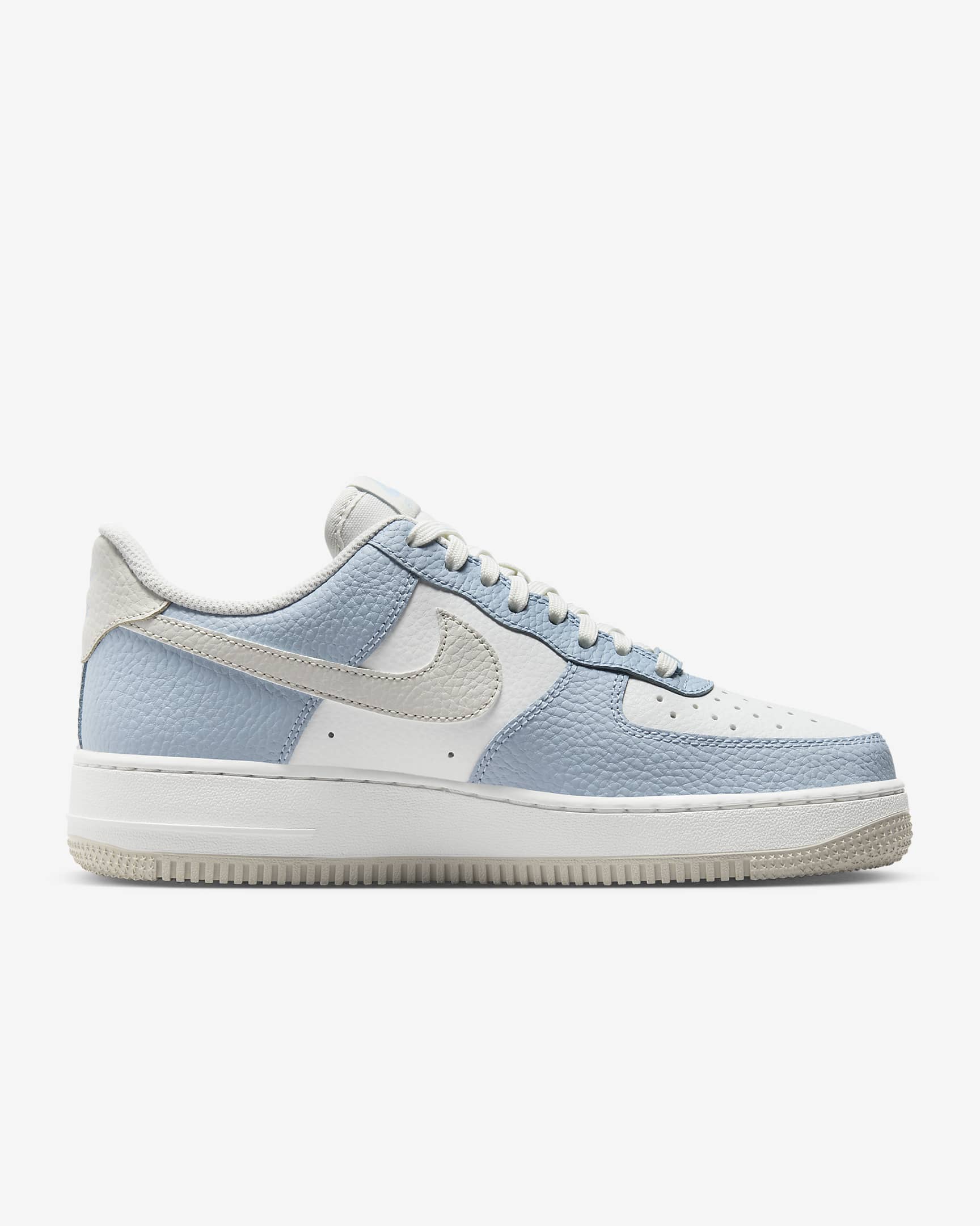 Sapatilhas Nike Air Force 1 '07 para mulher - Azul Armony claro/Branco Summit/Light Bone