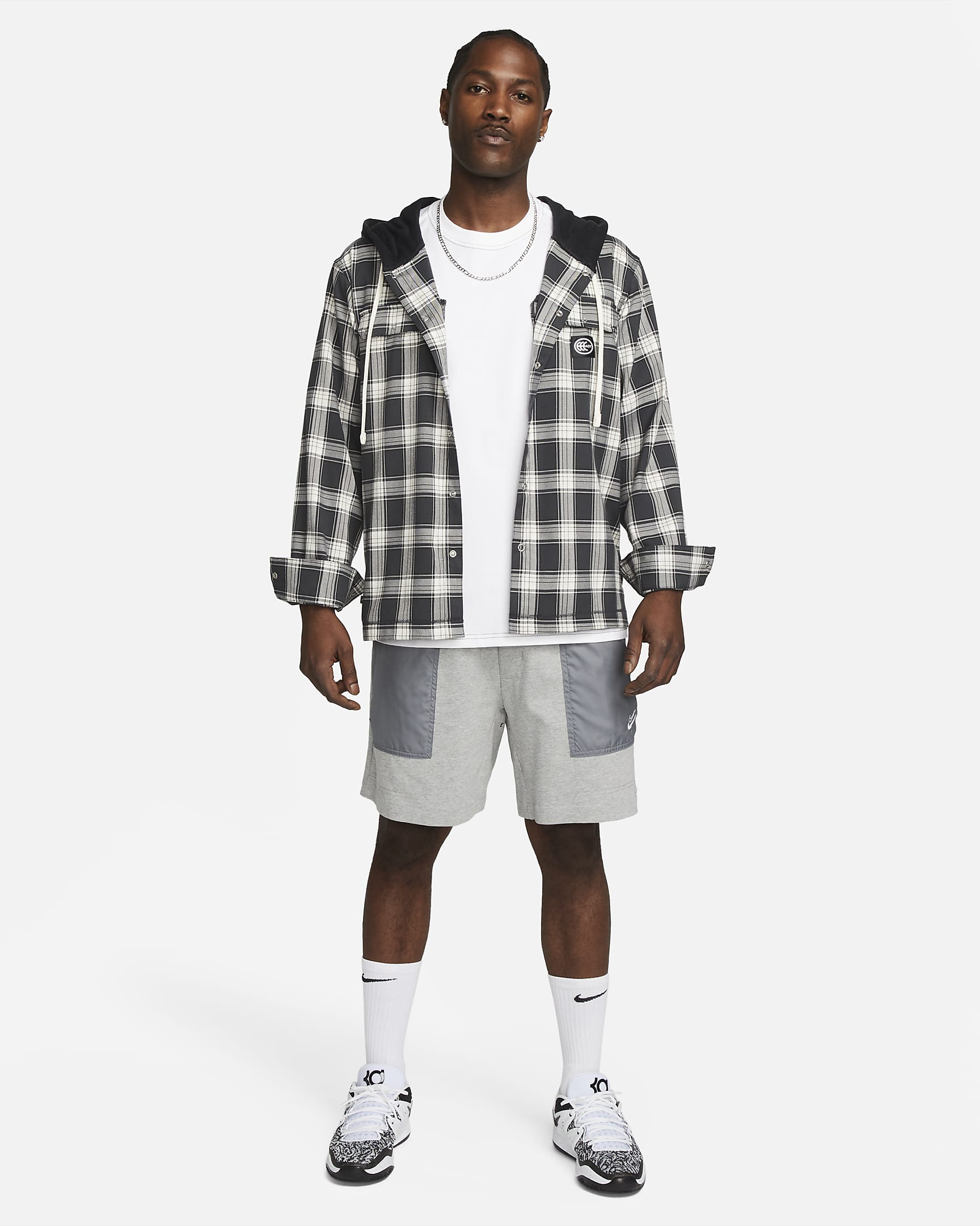 Kevin Durant Men's 20cm (approx.) Fleece Basketball Shorts. Nike SK