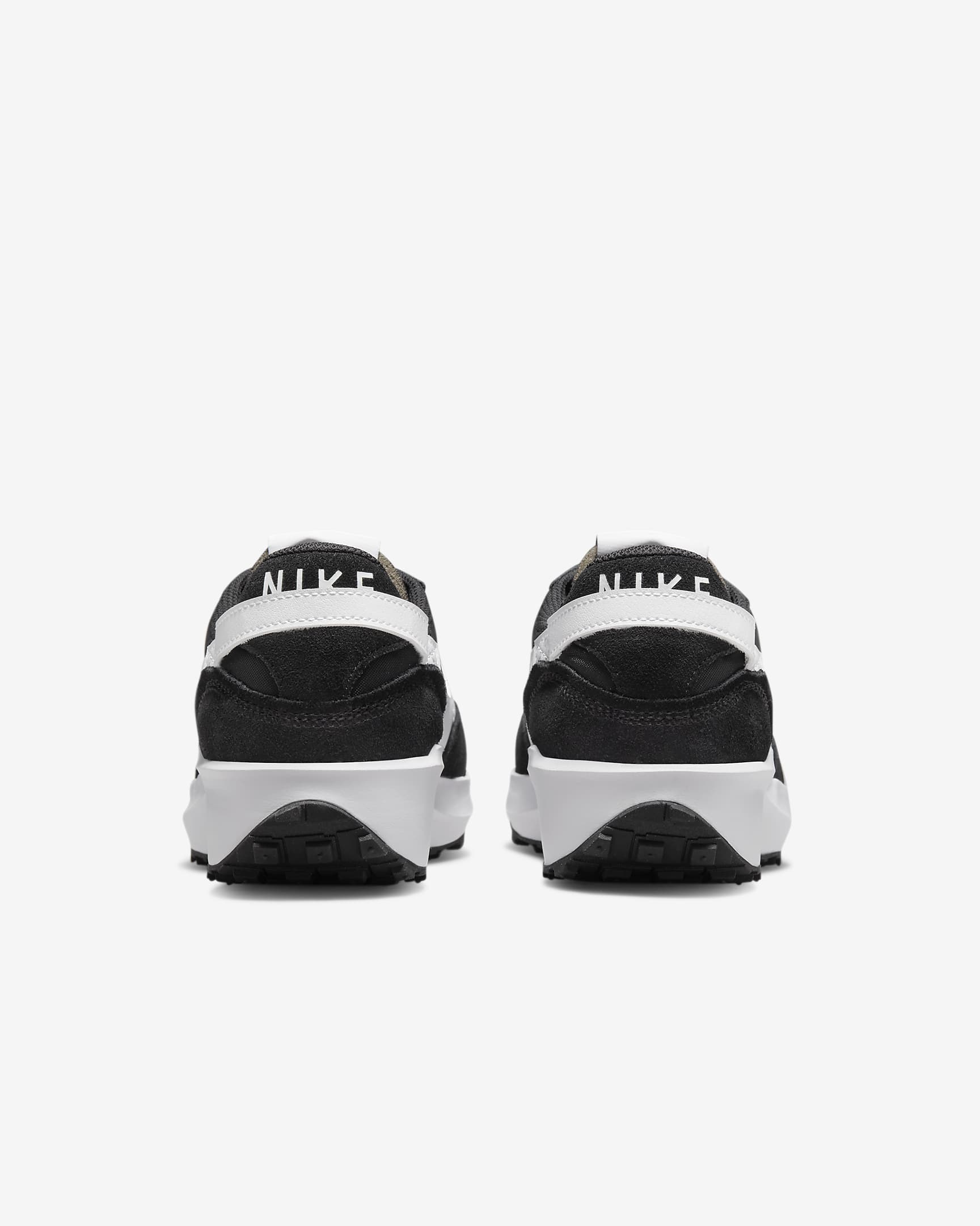 Nike Waffle Debut Zapatillas - Mujer - Negro/Naranja/Transparente/Blanco