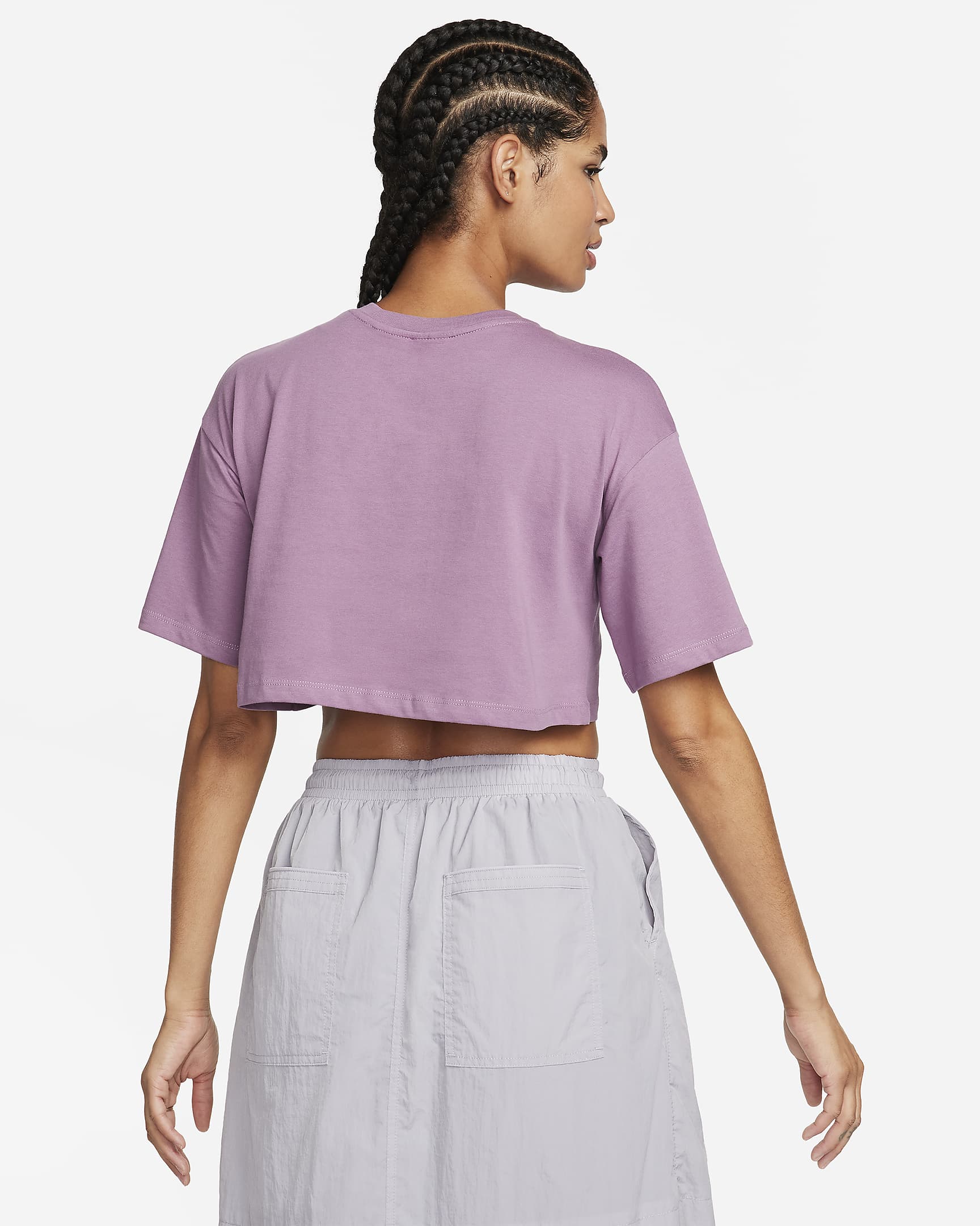 cropped e short nike