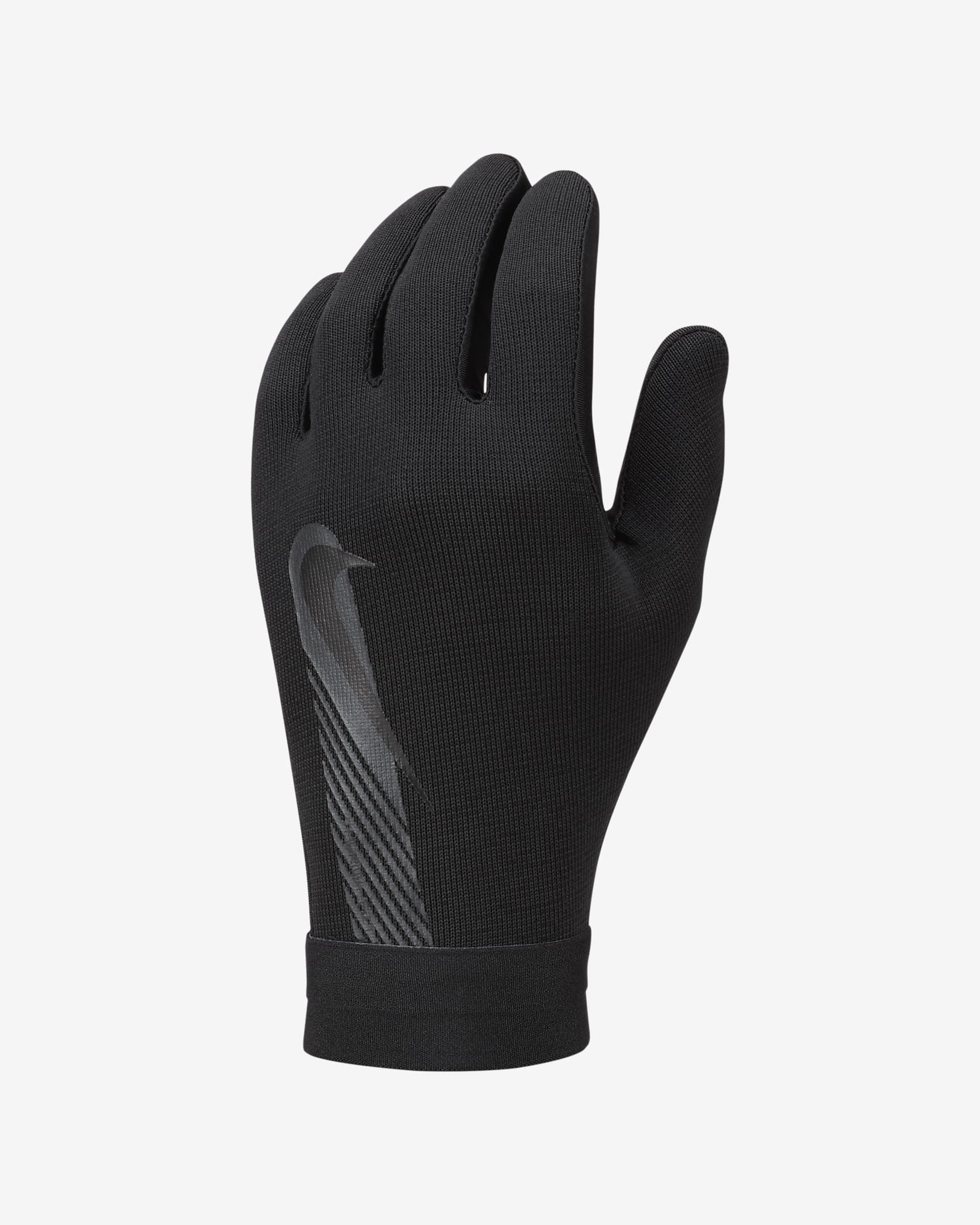 Guanti da calcio Nike Therma-FIT Academy - Nero/Nero/Nero