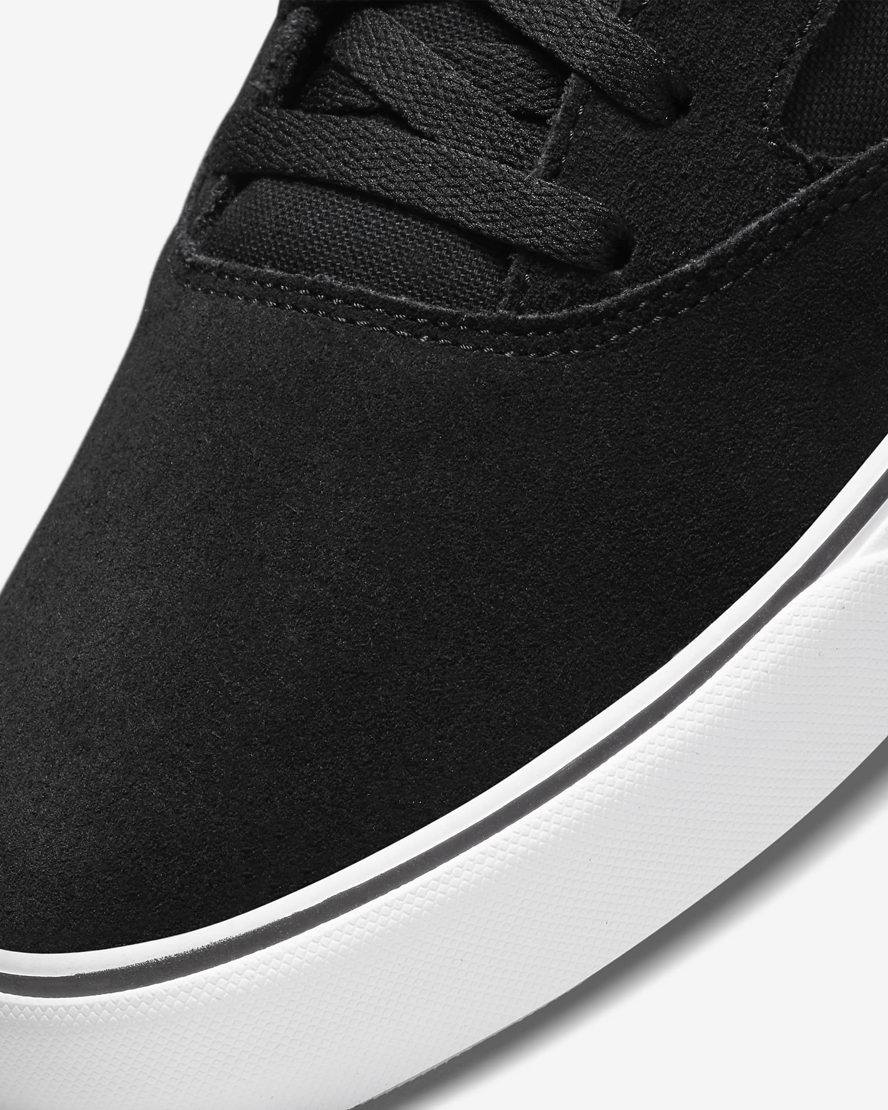 Nike SB Chron 2 Skate Shoe - Black/Black/White