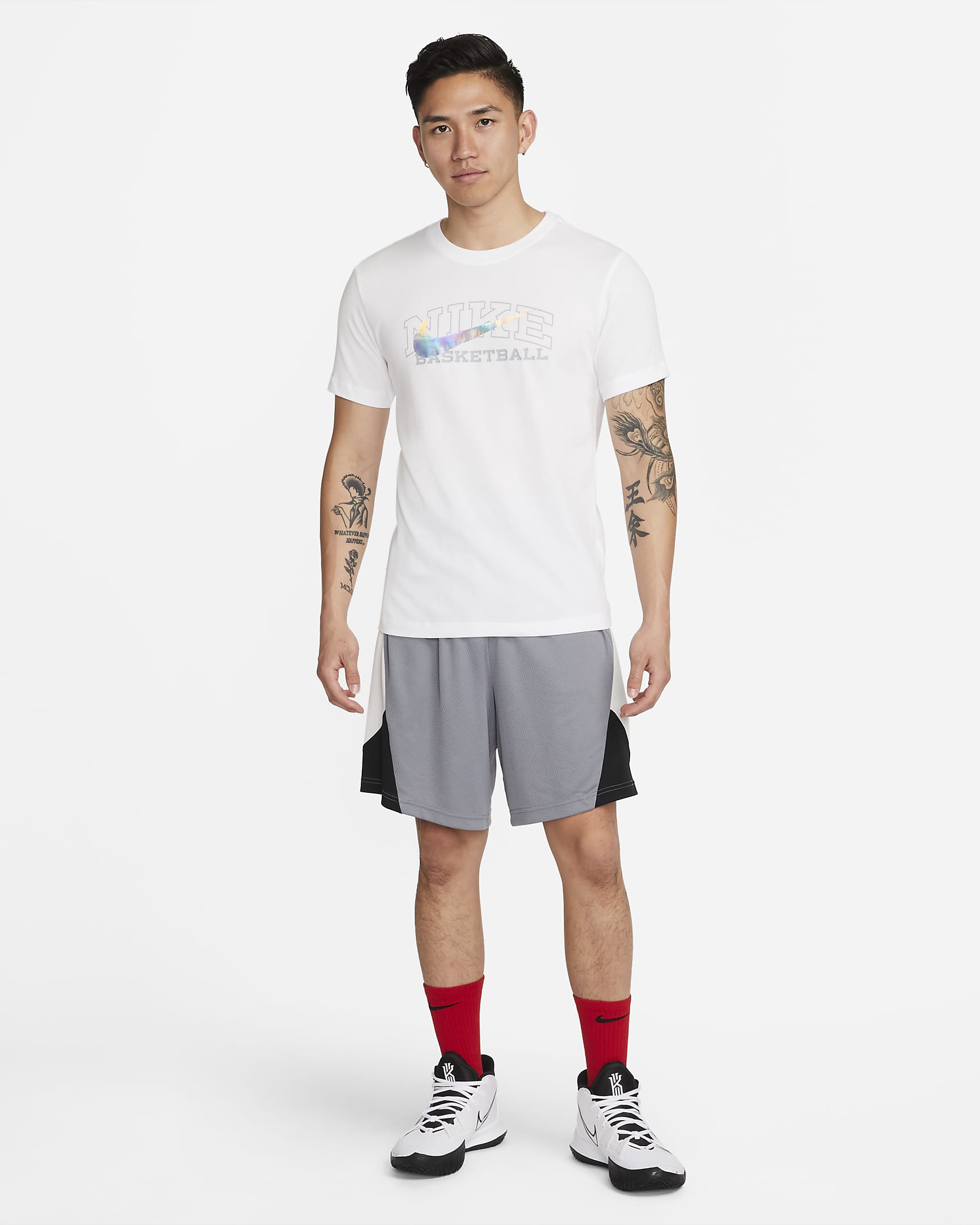 Nike Dri-FIT Swoosh Men's Basketball T-Shirt. Nike ID