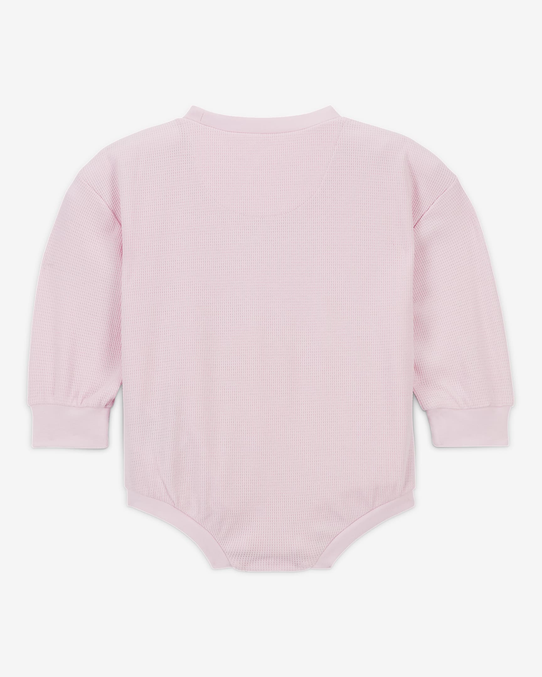 Body de manga larga para bebé (12-24 meses) Nike ReadySet - Espuma rosa