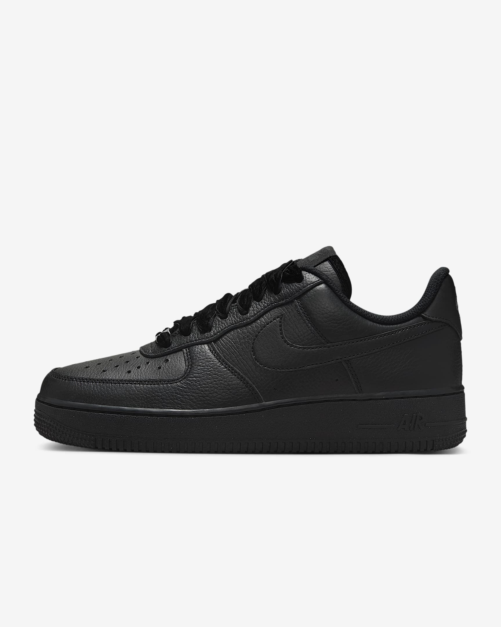 Nike Air Force 1 '07 Vintage Women's Shoes - Black/Anthracite/Metallic Silver/Black