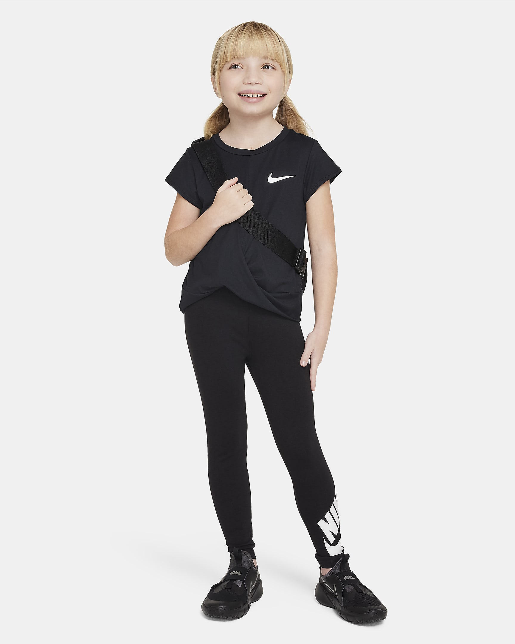 Nike Dri-FIT Little Kids' Twist Hem Tee. Nike.com