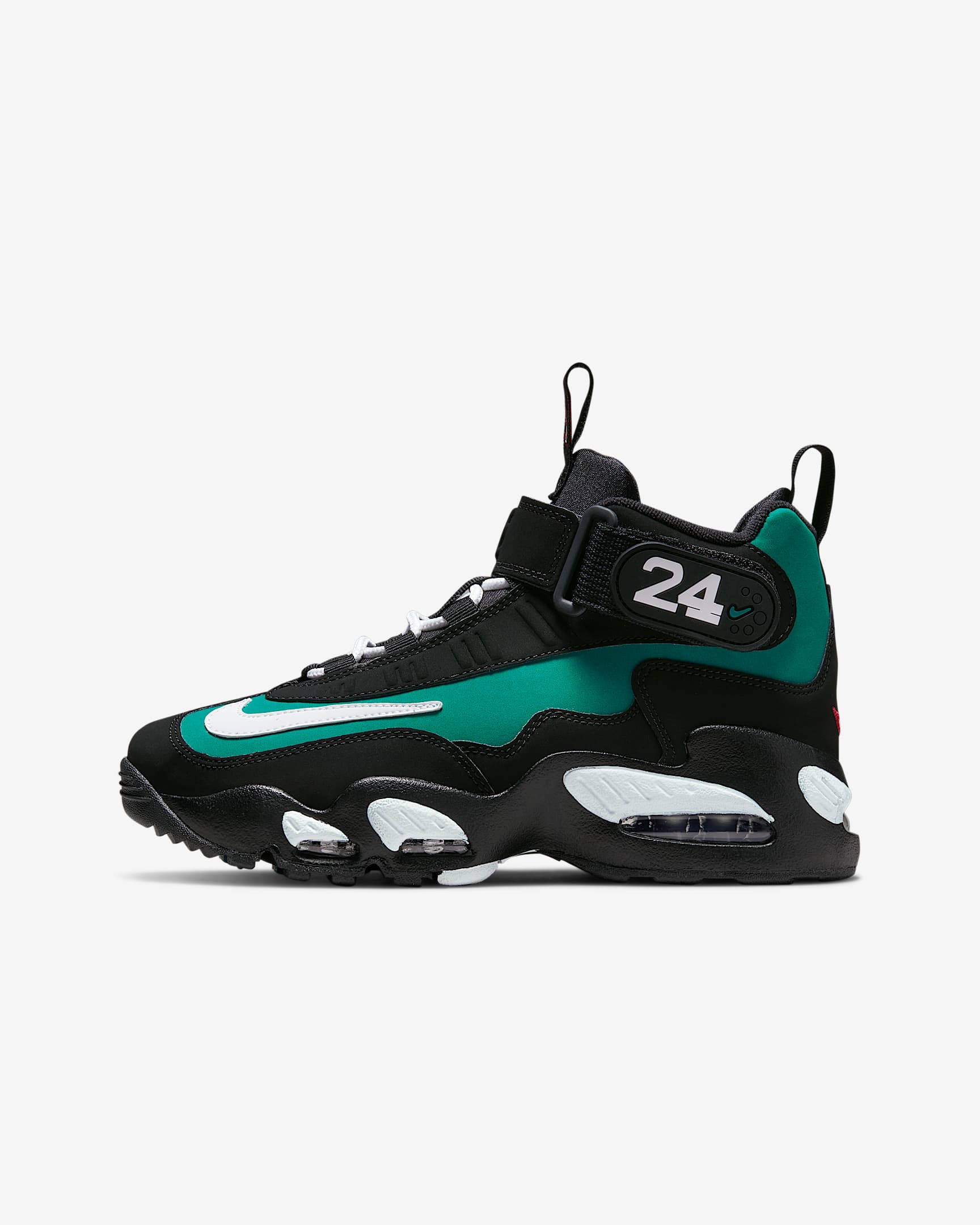 Air Griffey Max 1 Big Kids' (Boys') Shoes - Black/Fresh Water/White/Multi-Color