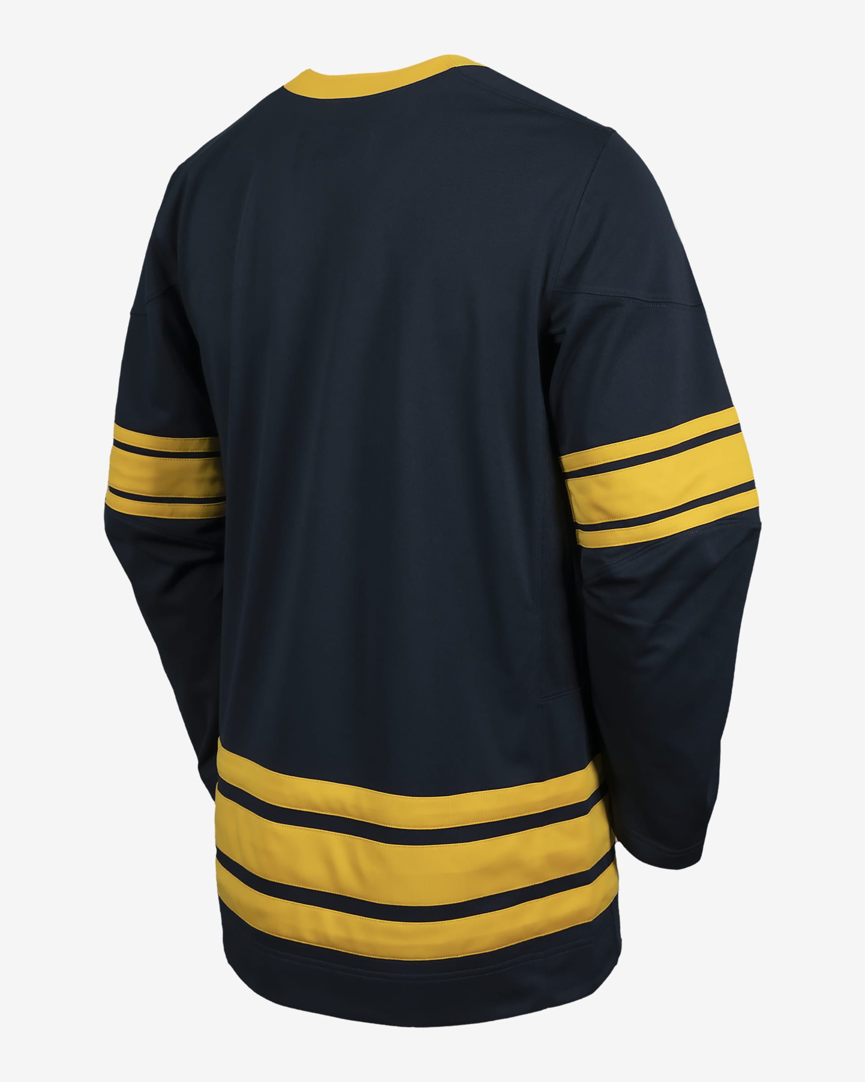 Jersey de hockey universitario Nike para hombre Michigan - Azul marino