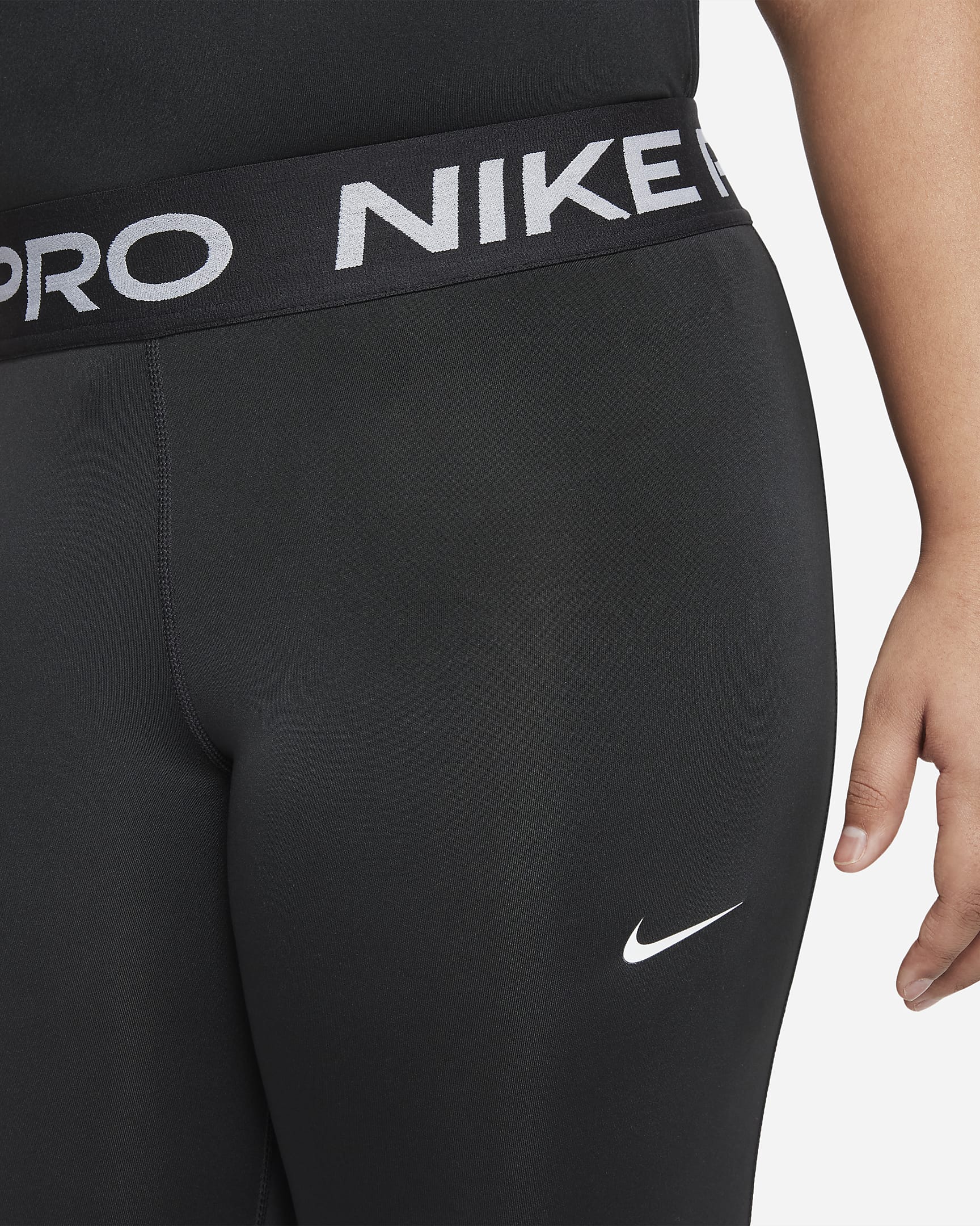 Nike Pro Dri-FIT Big Kids' (Girls') Capri Leggings (Extended Size ...
