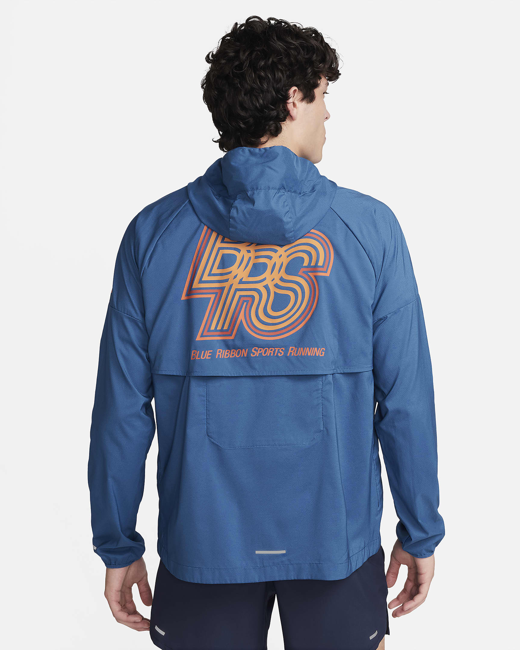 Nike Windrunner Running Energy Chaqueta de running Repel - Hombre - Court Blue/Court Blue/Safety Orange