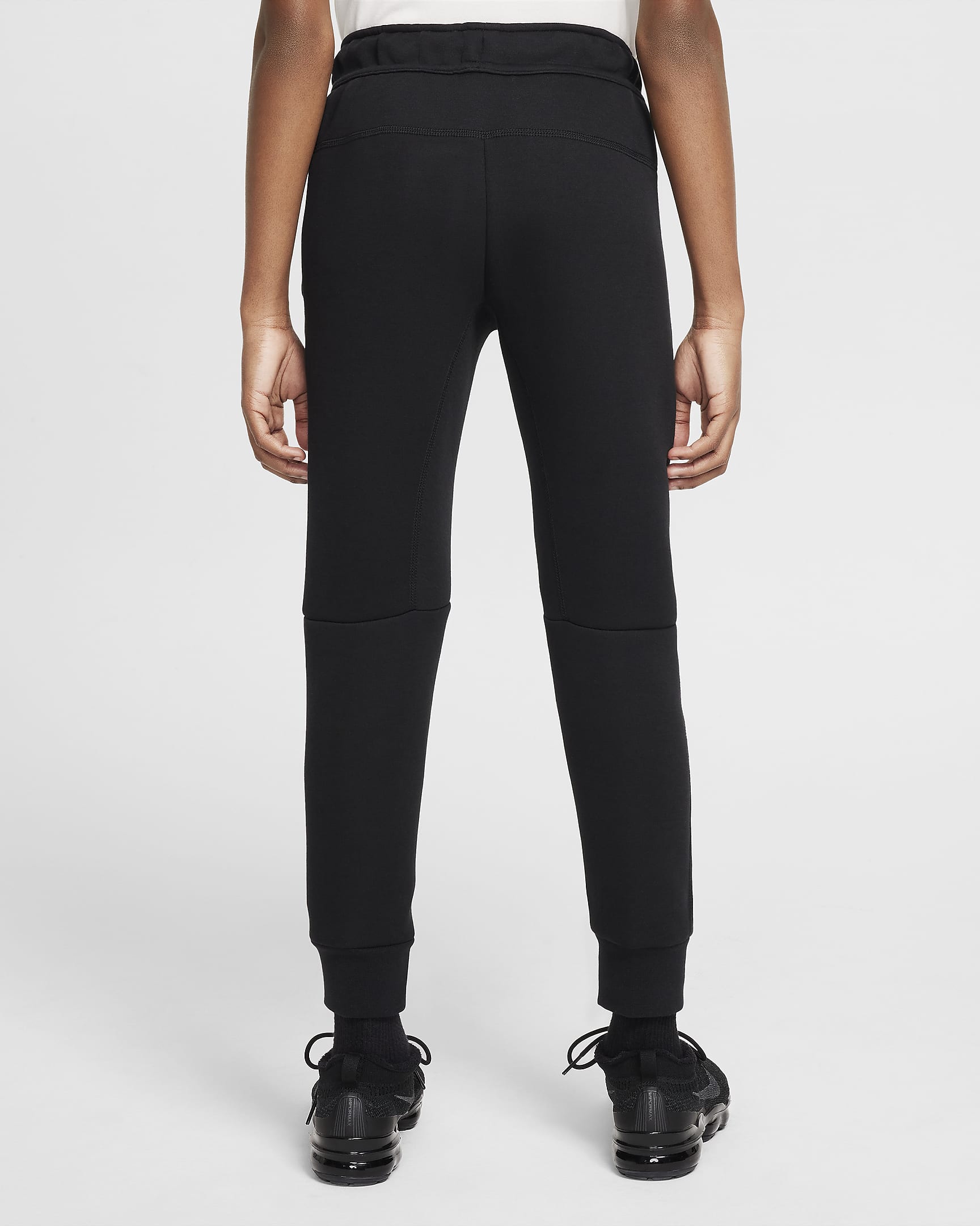 Paris Saint-Germain Tech Fleece Nike Fußballhose für ältere Kinder (Jungen) - Schwarz/University Red