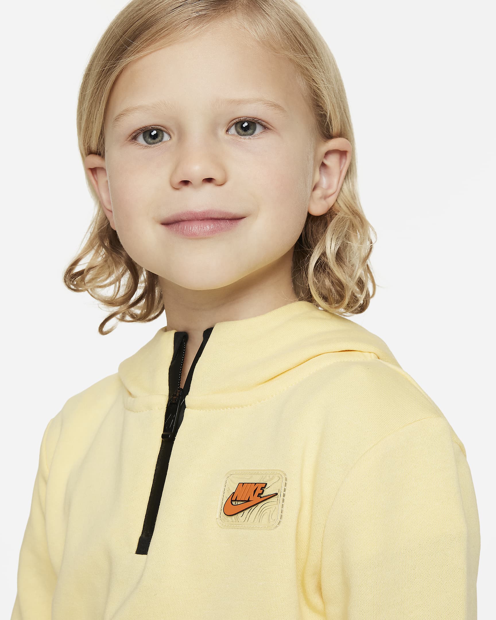 Nike Sportswear Paint Your Future Little Kids' French Terry Hoodie ...