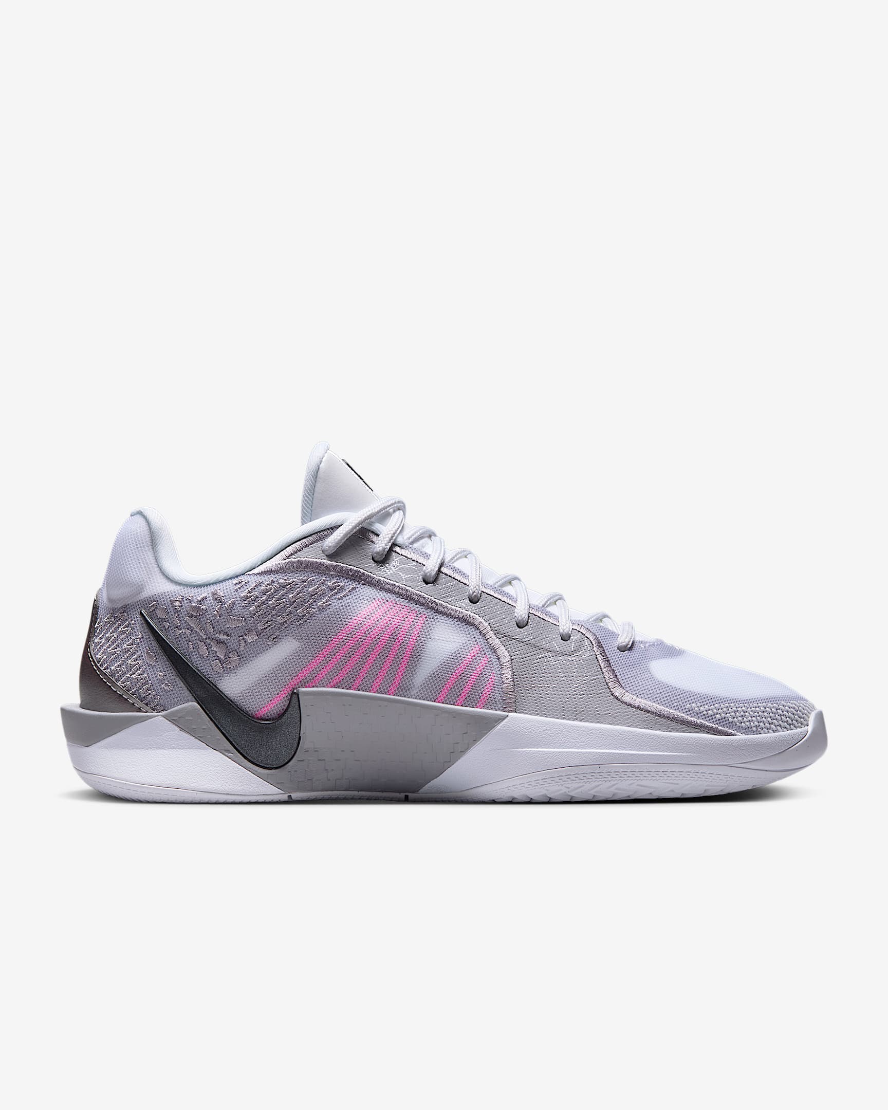 Sabrina 2 Basketball Shoes - White/Cement Grey/Black/Pinksicle