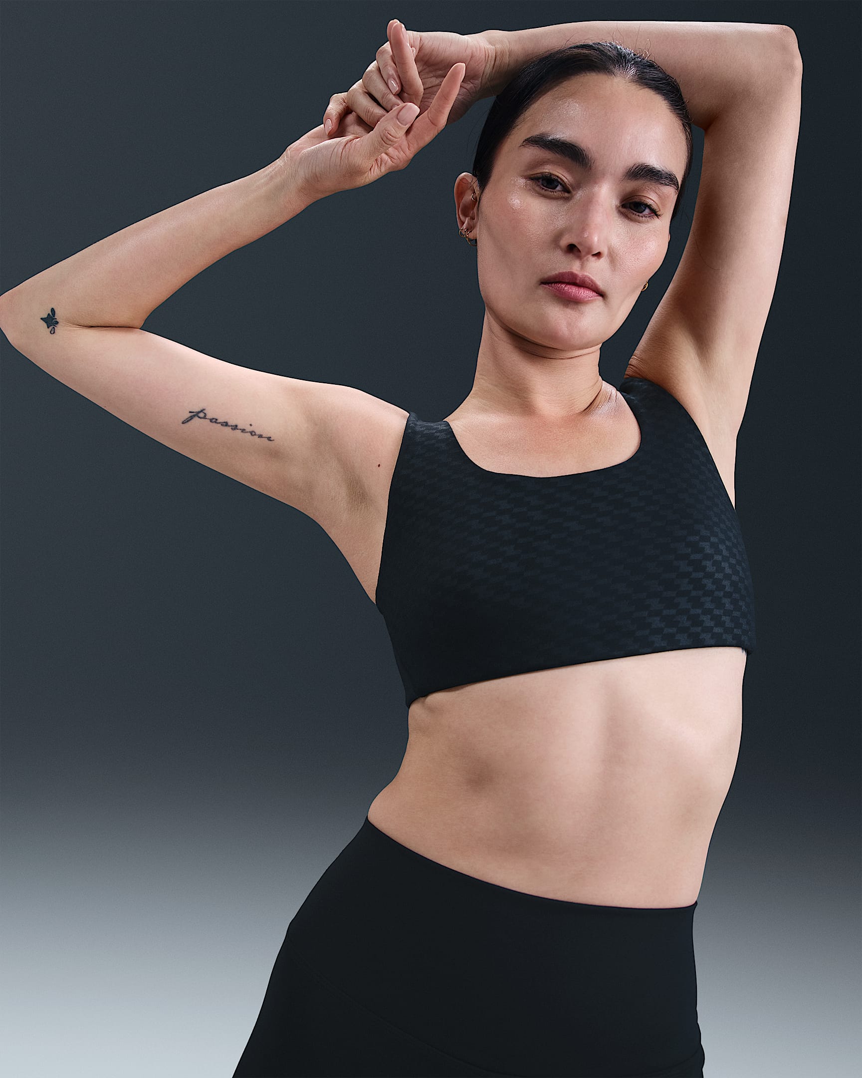Nike Alate All U Women’s Light-Support Lightly Lined Sports Bra - Black/Anthracite