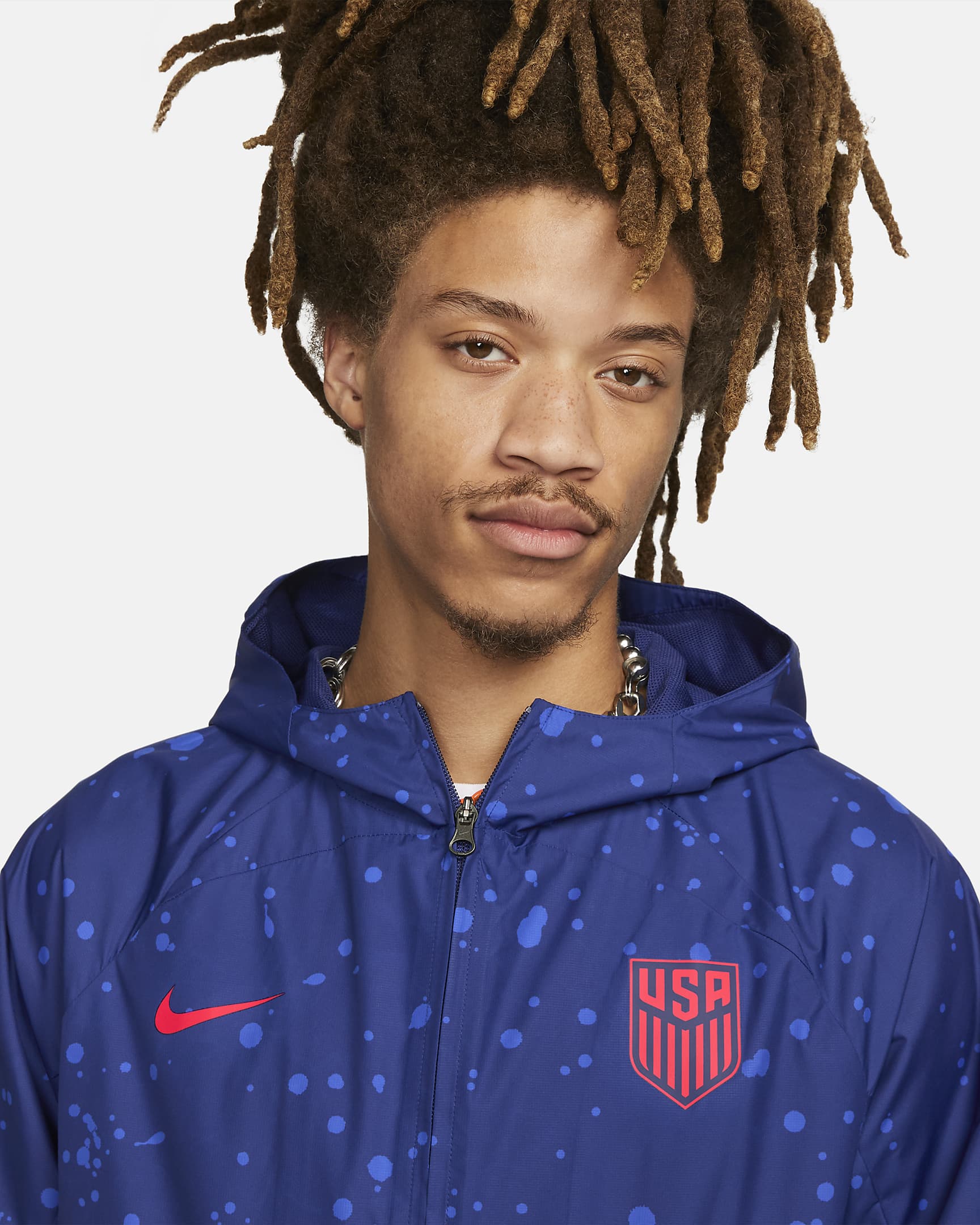 U.S. AWF Men's FullZip Soccer Jacket.