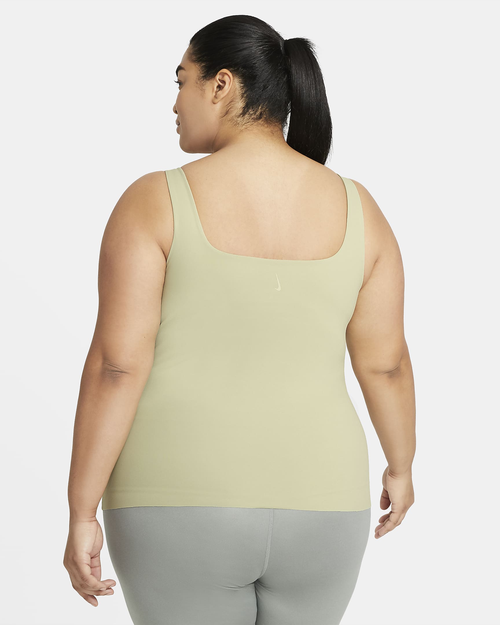 Nike Yoga Luxe Women's ShelfBra Tank (Plus Size).