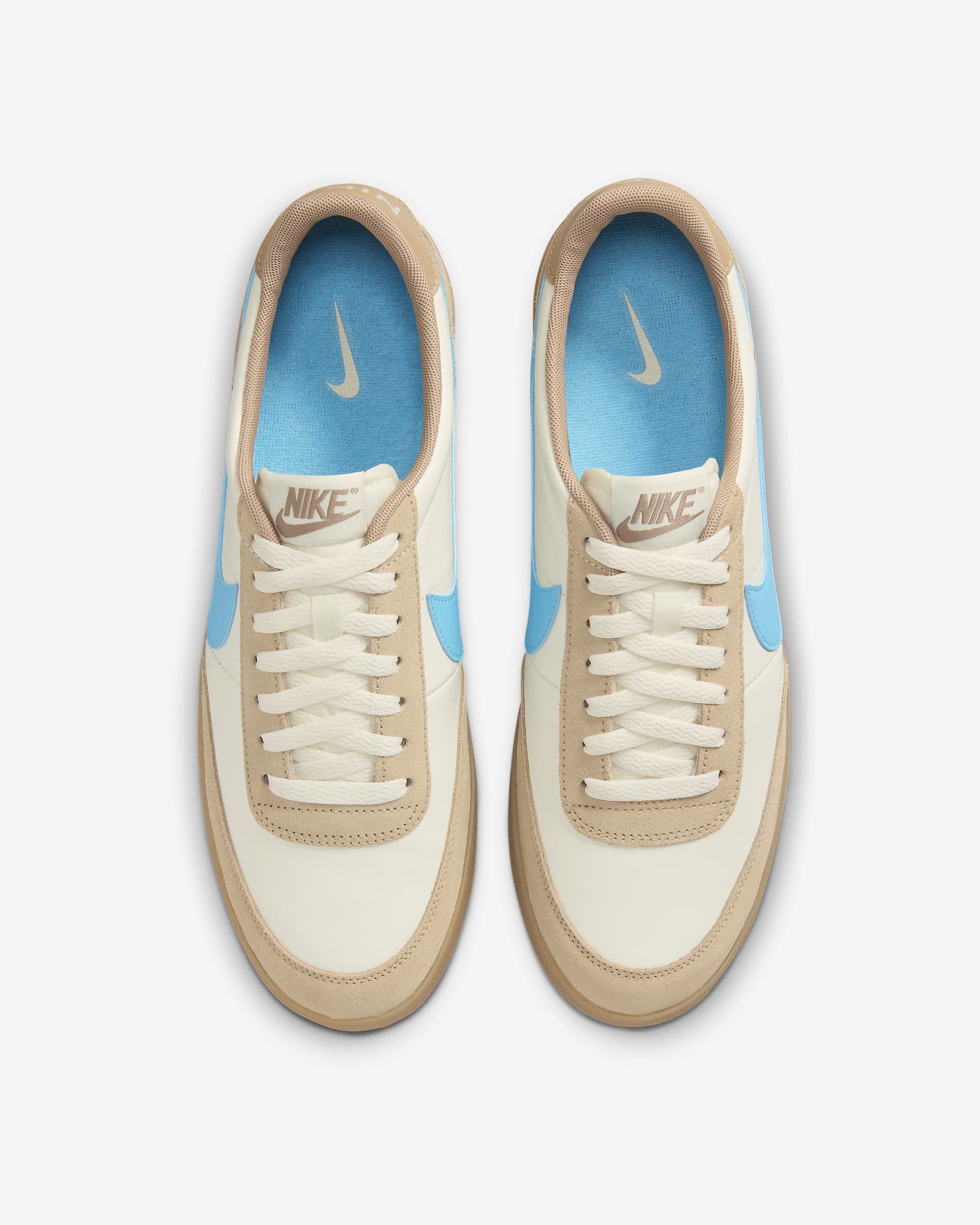 Nike Killshot 2 Leather Men's Shoes - Sail/Hemp/Gum Light Brown/Baltic Blue