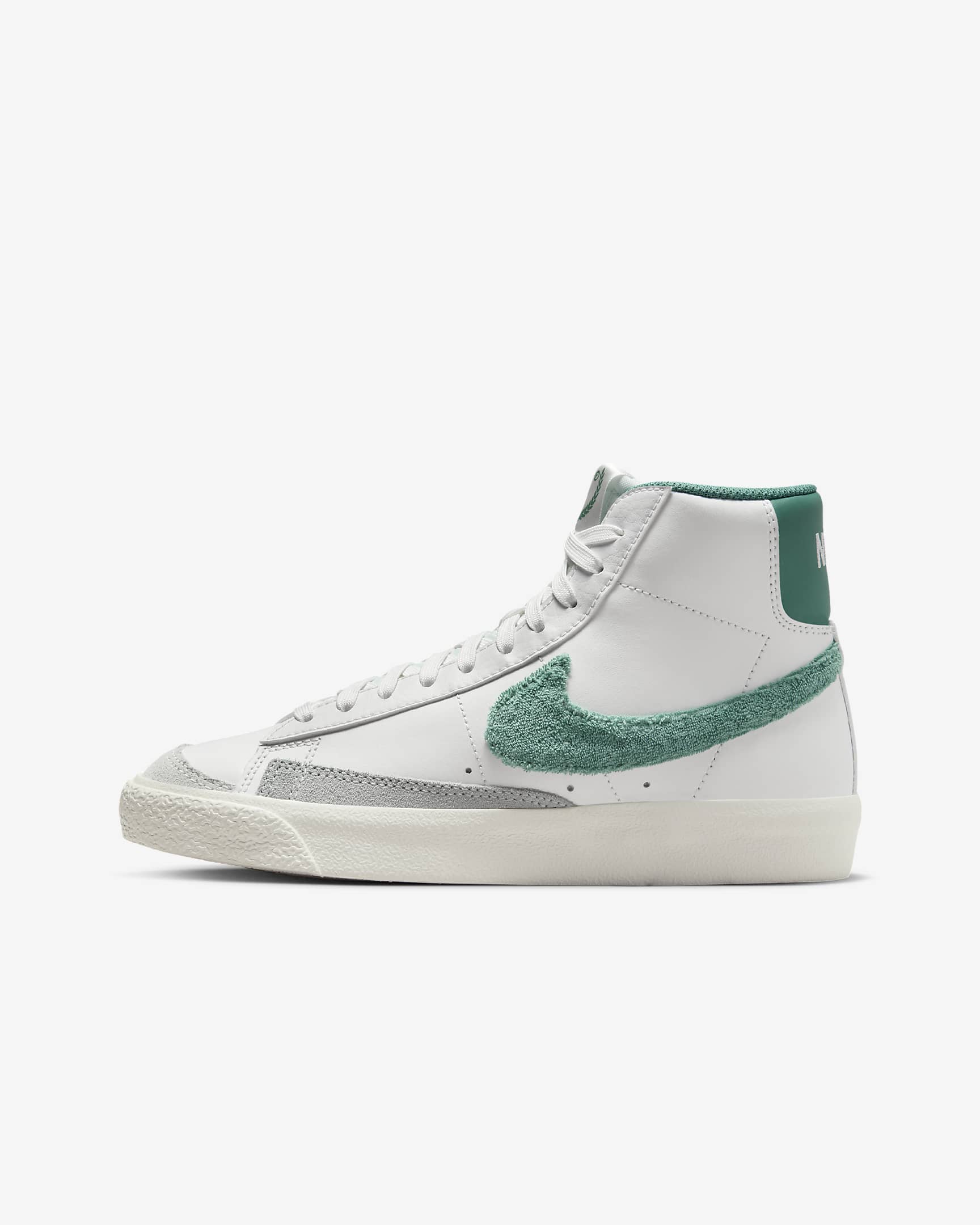 Nike Blazer Mid '77 Older Kids' Shoes - Summit White/Phantom/Light Pumice/Bicoastal