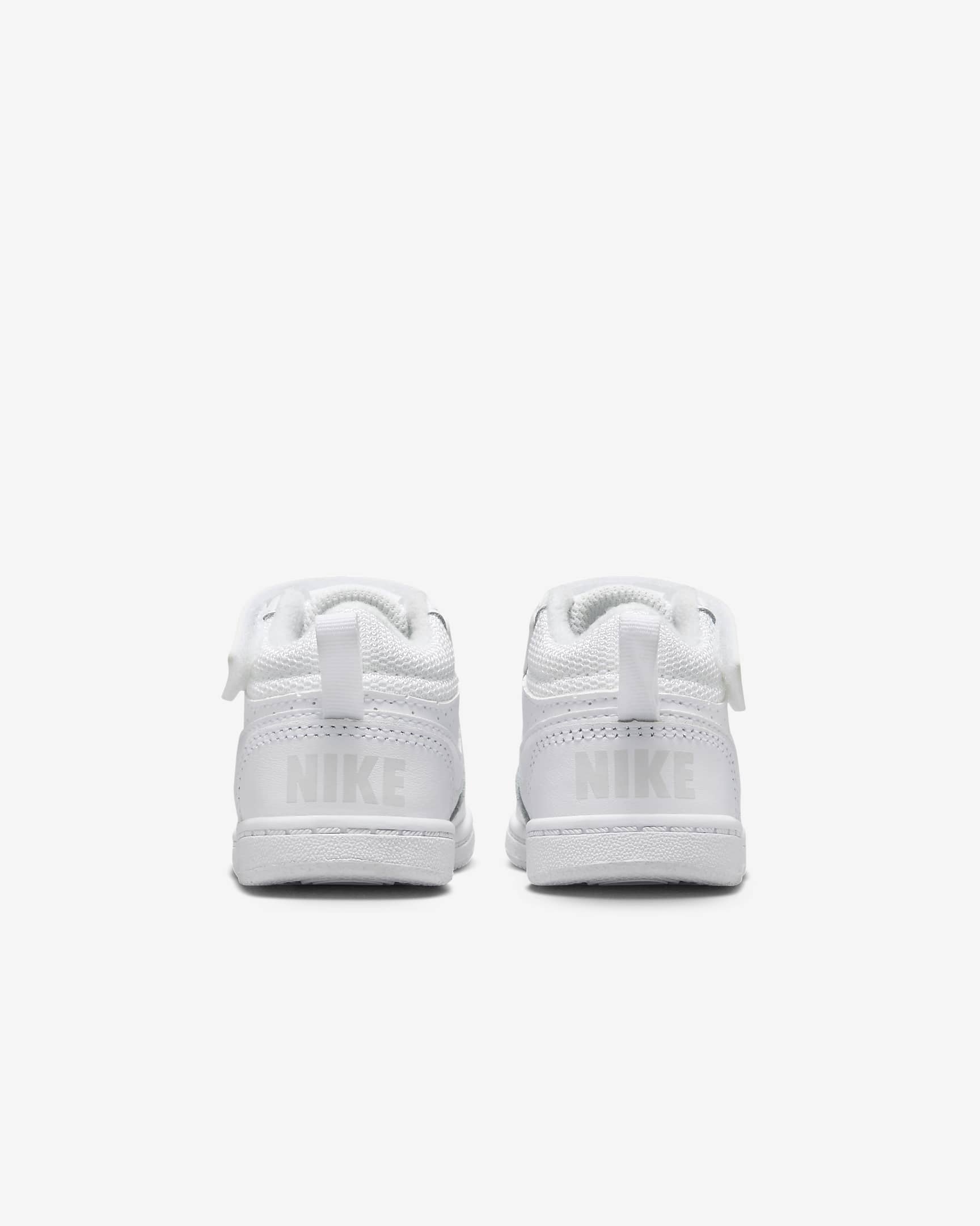 Nike Court Borough Mid Baby/Toddler Shoes - White/White