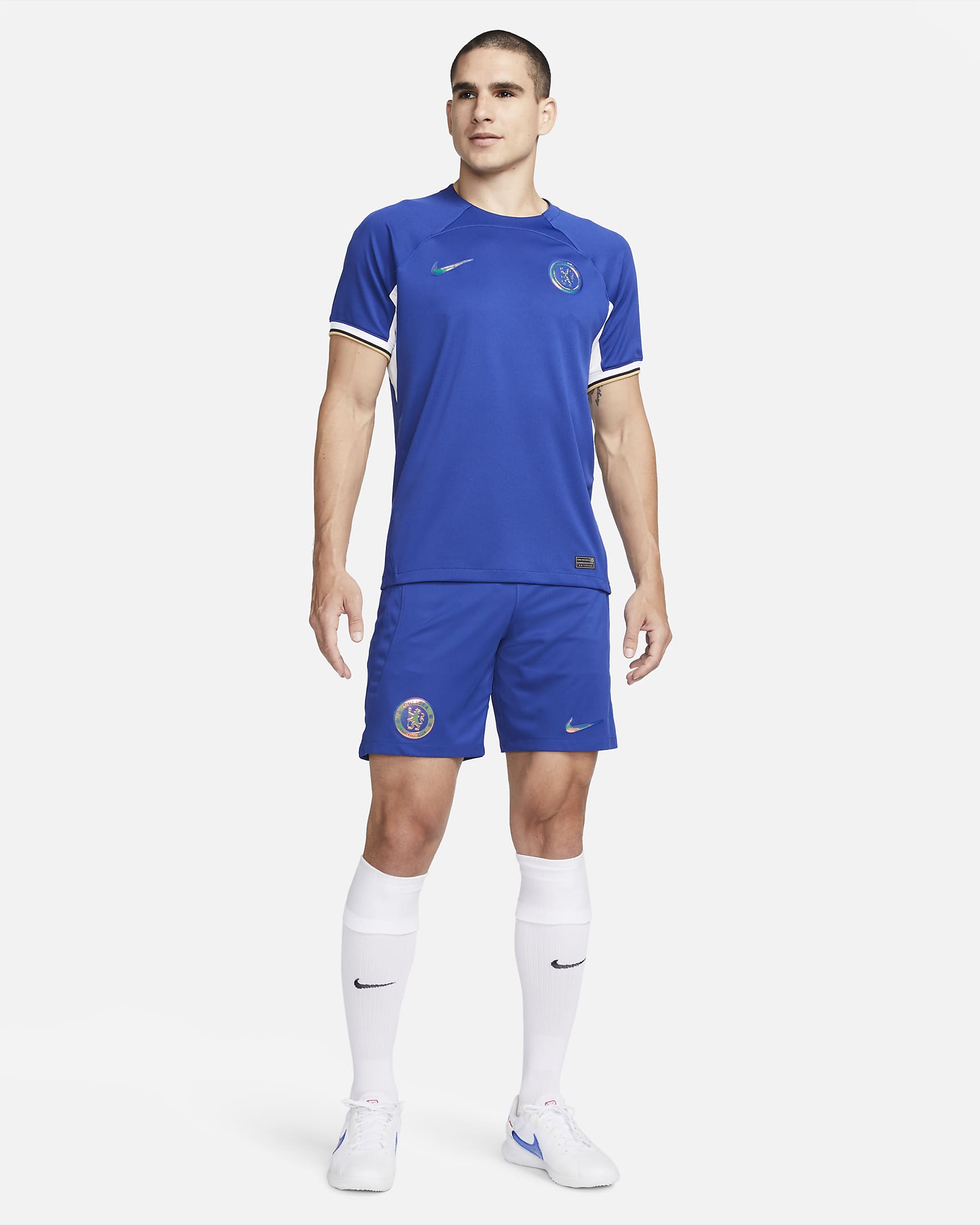 Chelsea F.C. 2023/24 Stadium Home Men's Nike Dri-FIT Football Shorts ...