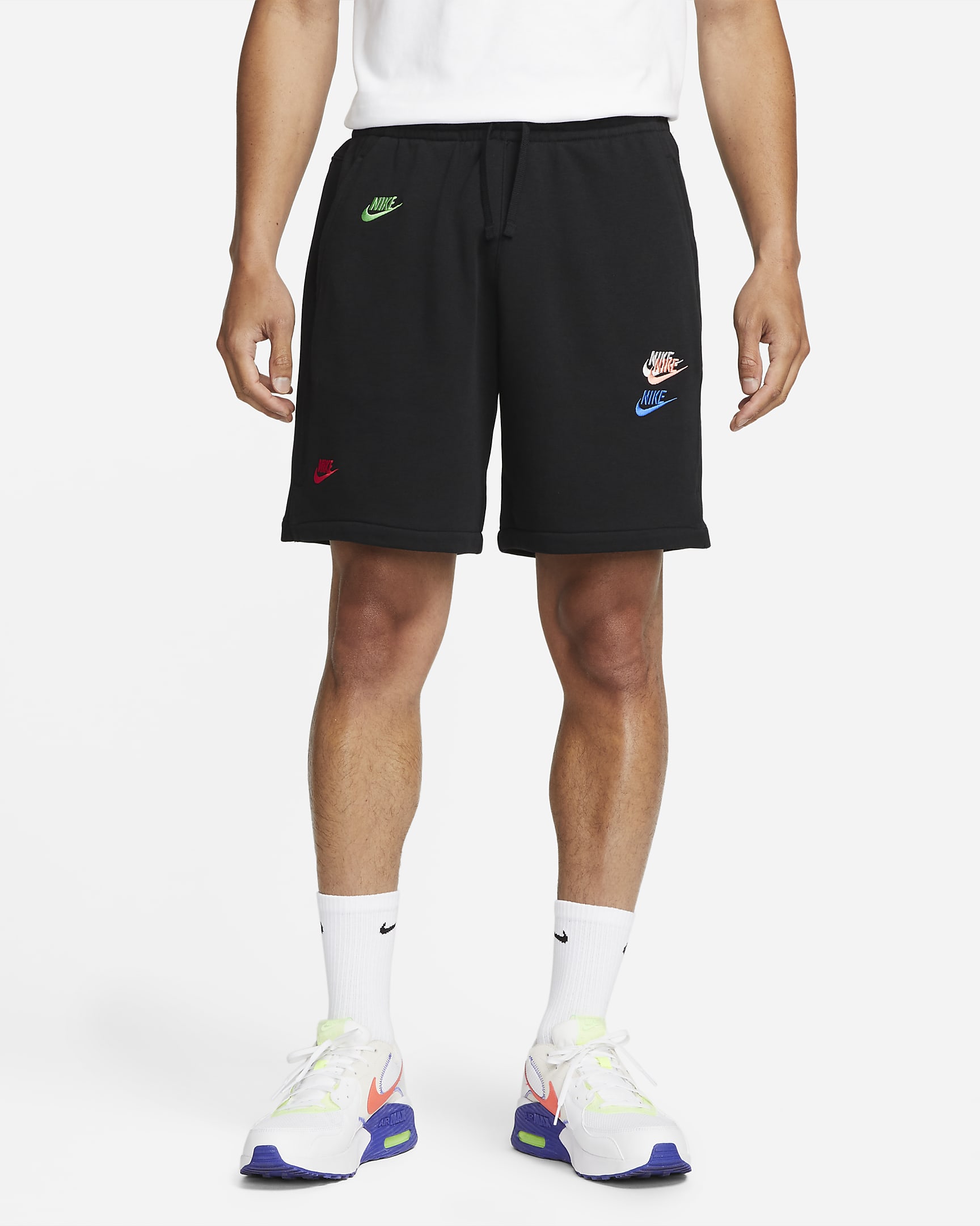 Shorts de French Terry para hombre Nike Sportswear Essentials+ - Negro