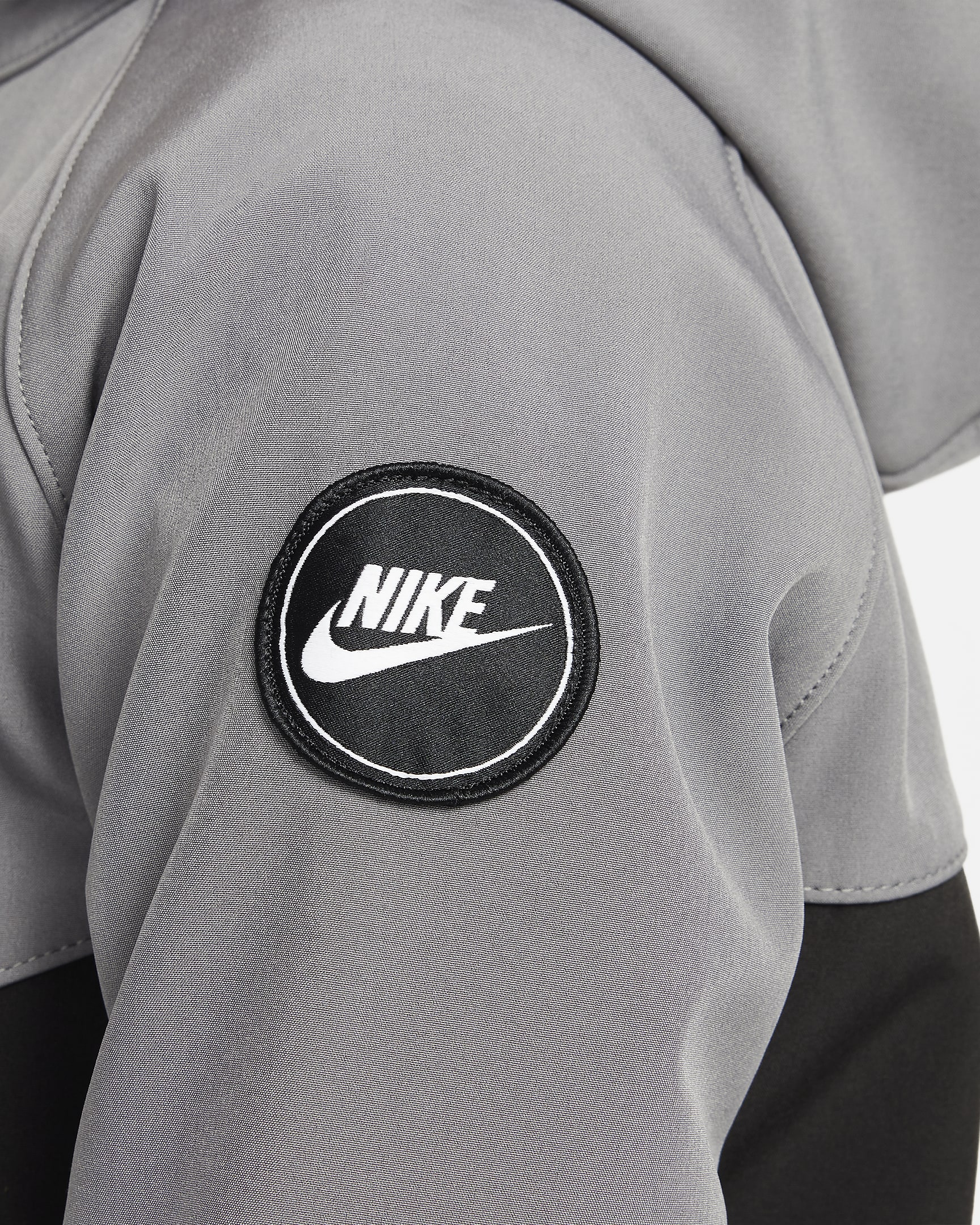 Nike Little Kids' Futura Softshell Jacket - Smoke Grey