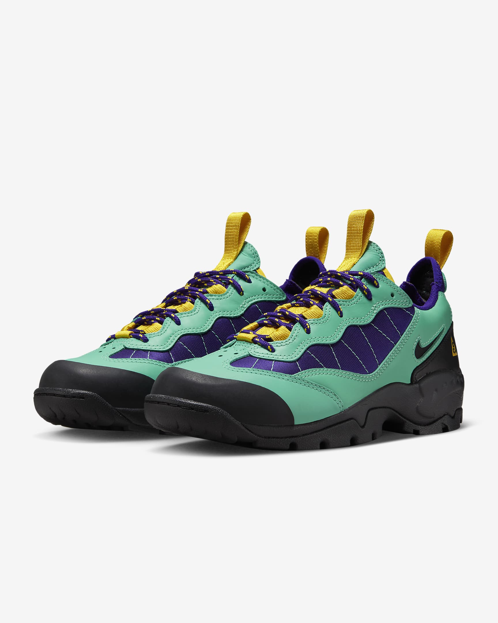 Nike ACG Air Mada Zapatillas - Hombre - Light Menta/Electro Purple/Tour Yellow/Negro