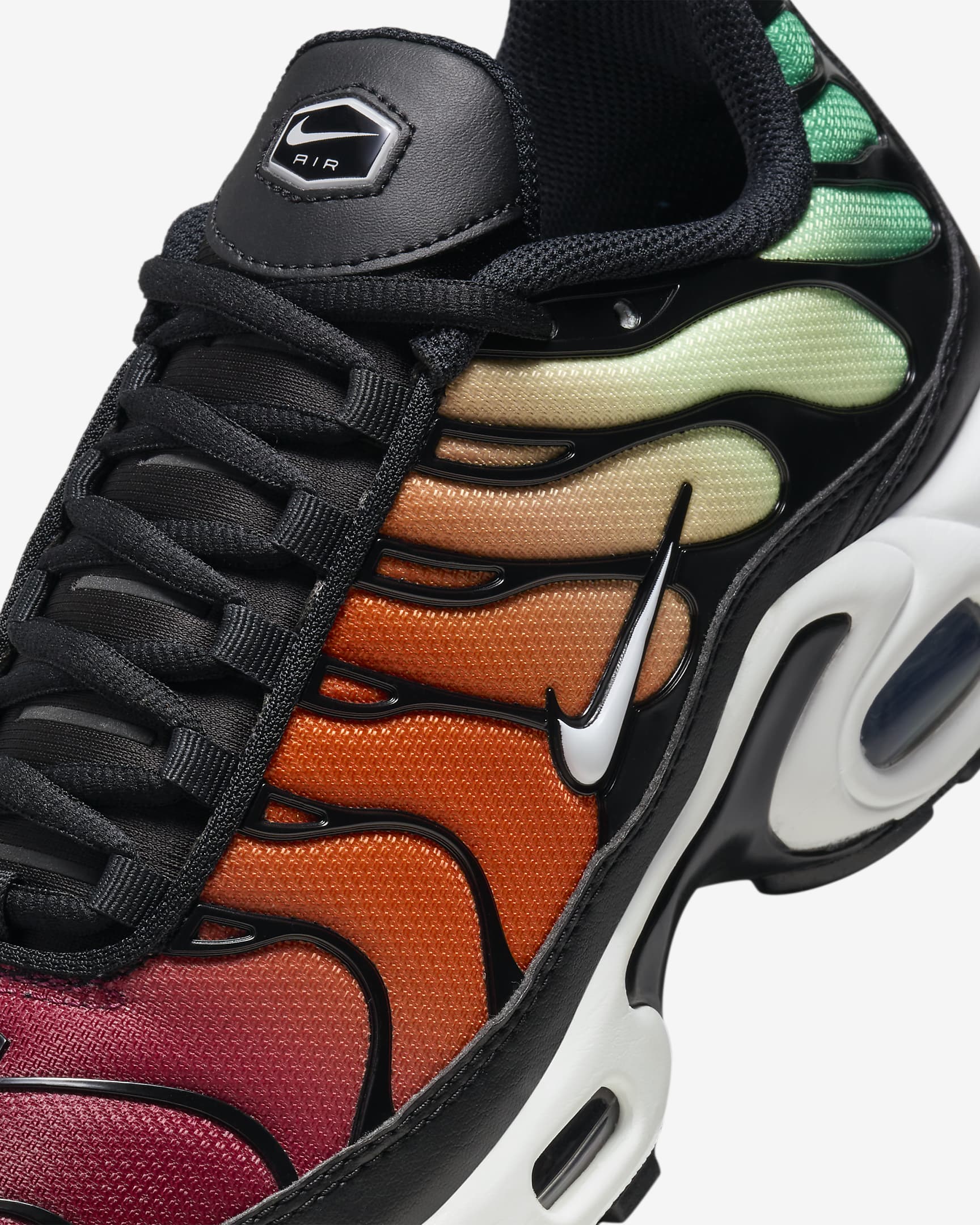 Nike Air Max Plus Women's Shoes - Black/Viotech/Team Red/White