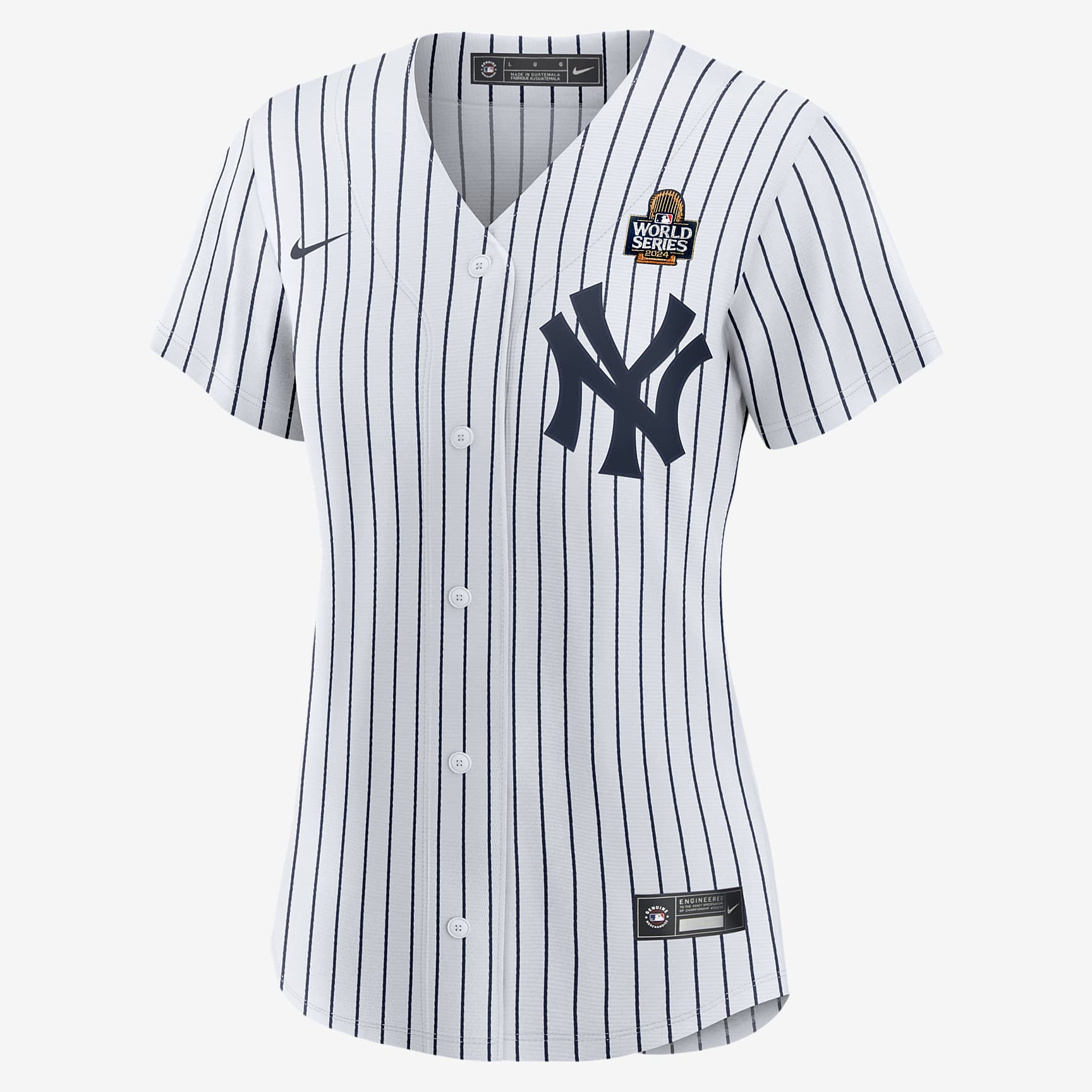 Jersey Nike de la MLB Replica para mujer New York Yankees 2024 World